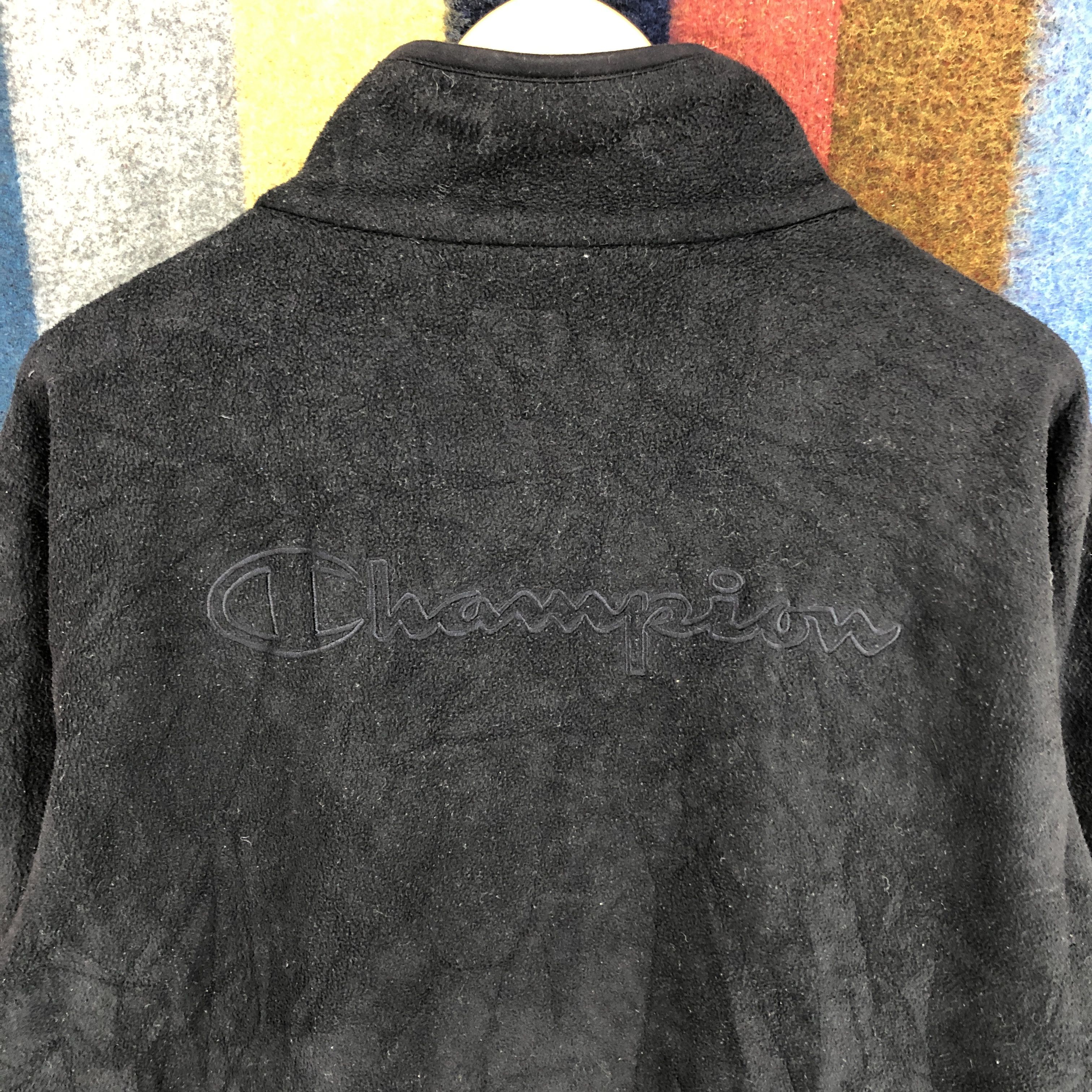 Champion Y2K Vintage CHAMPION Turtle Neck Fleece #2788-101 Size US L / EU 52-54 / 3 - 1 Thumbnail