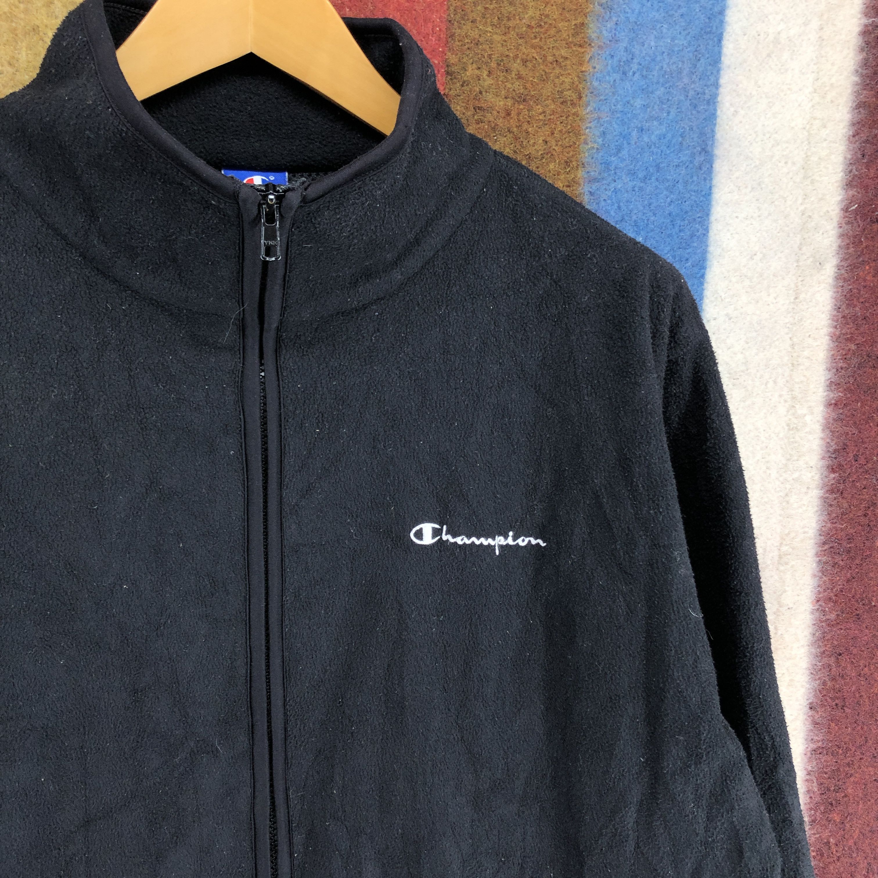 Champion Y2K Vintage CHAMPION Turtle Neck Fleece #2788-101 Size US L / EU 52-54 / 3 - 4 Thumbnail