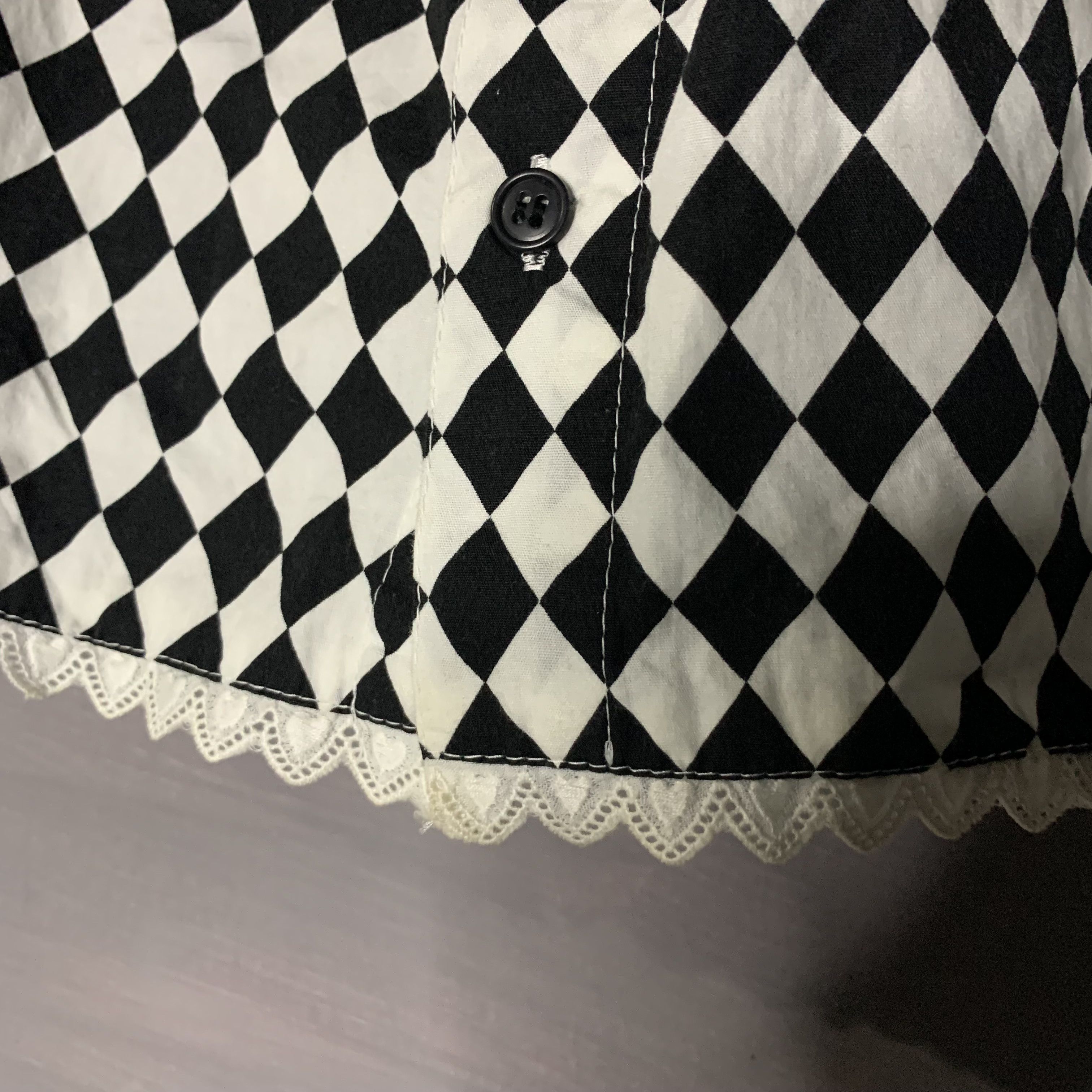 Seditionaries SUPER LOVERS MINI SKIRT CHECKERED Size 24" / US 00 / IT 34 - 5 Thumbnail