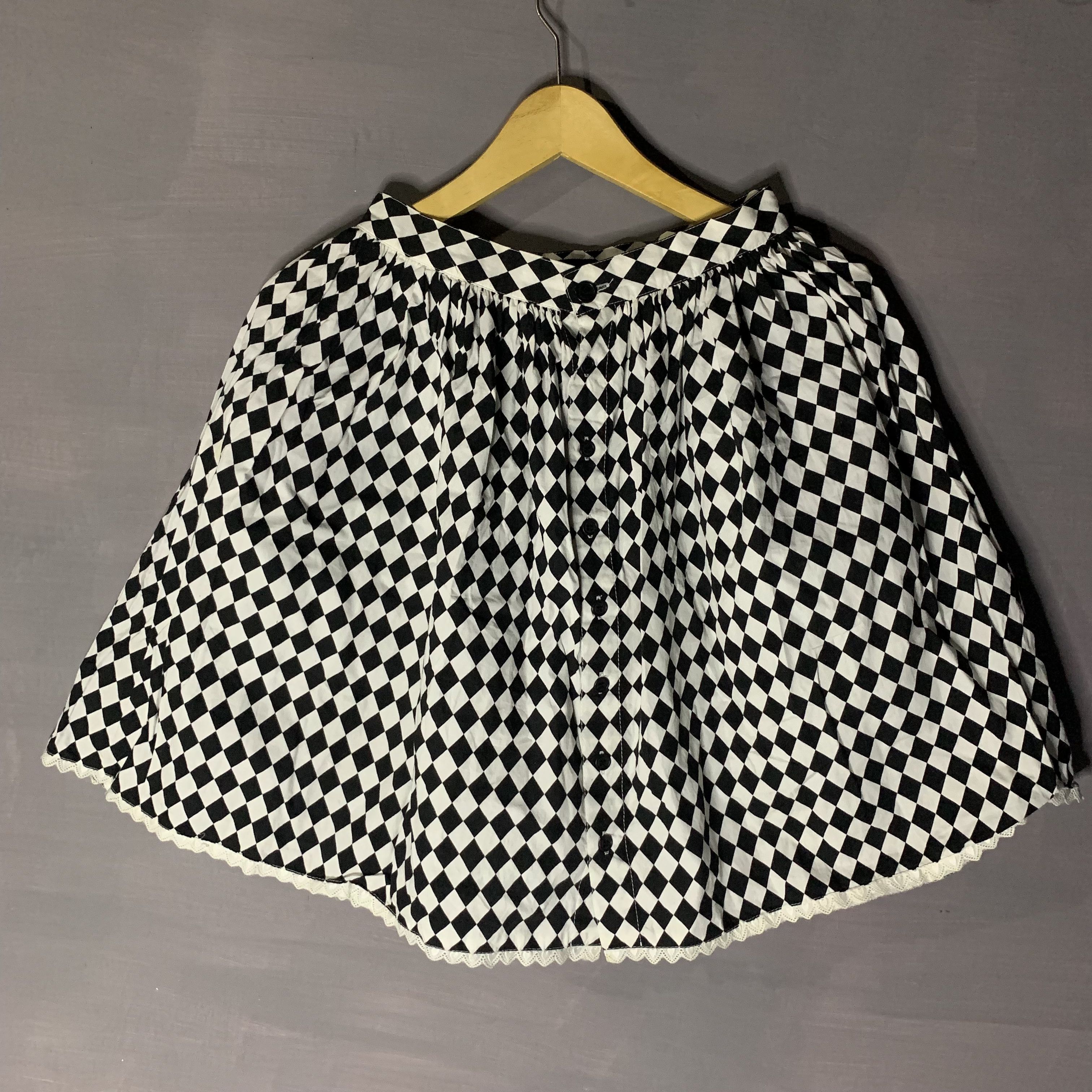Seditionaries SUPER LOVERS MINI SKIRT CHECKERED Size 24" / US 00 / IT 34 - 1 Thumbnail