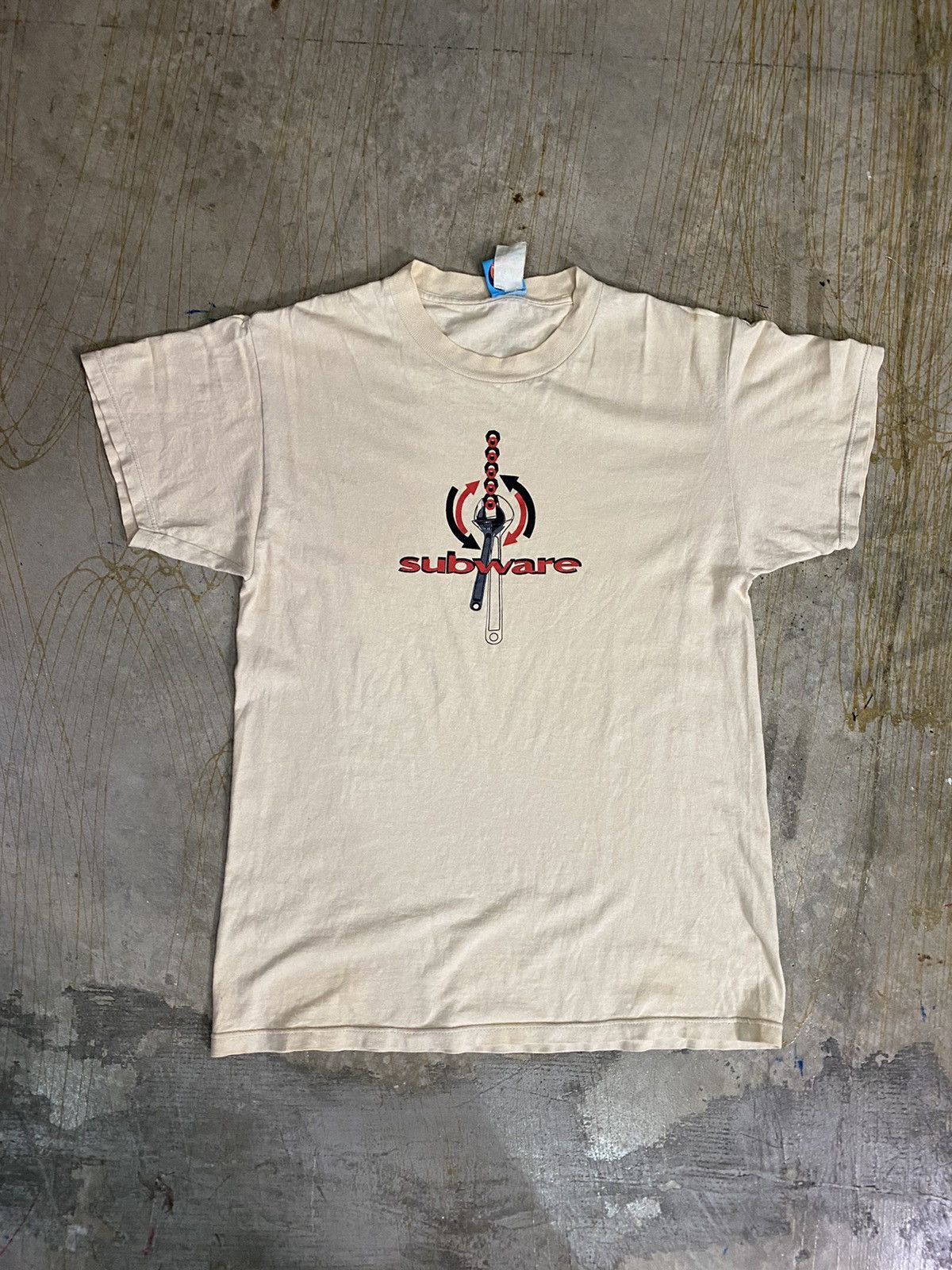 Futura × Recon × Subware 90's SUBWARE adjustable wrench tee Size US M / EU 48-50 / 2 - 2 Thumbnail