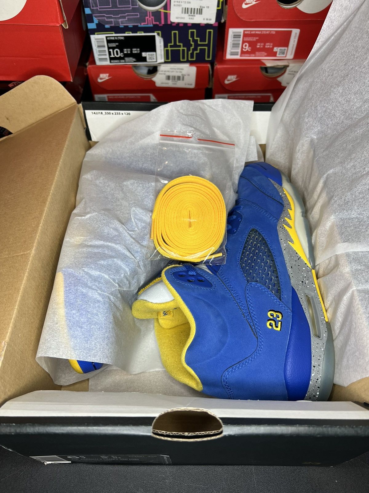 Jordan Brand Air Jordan 5 Laney JSP GS Ci3287 400 Varsity Royal 6.5Y 8W Grailed