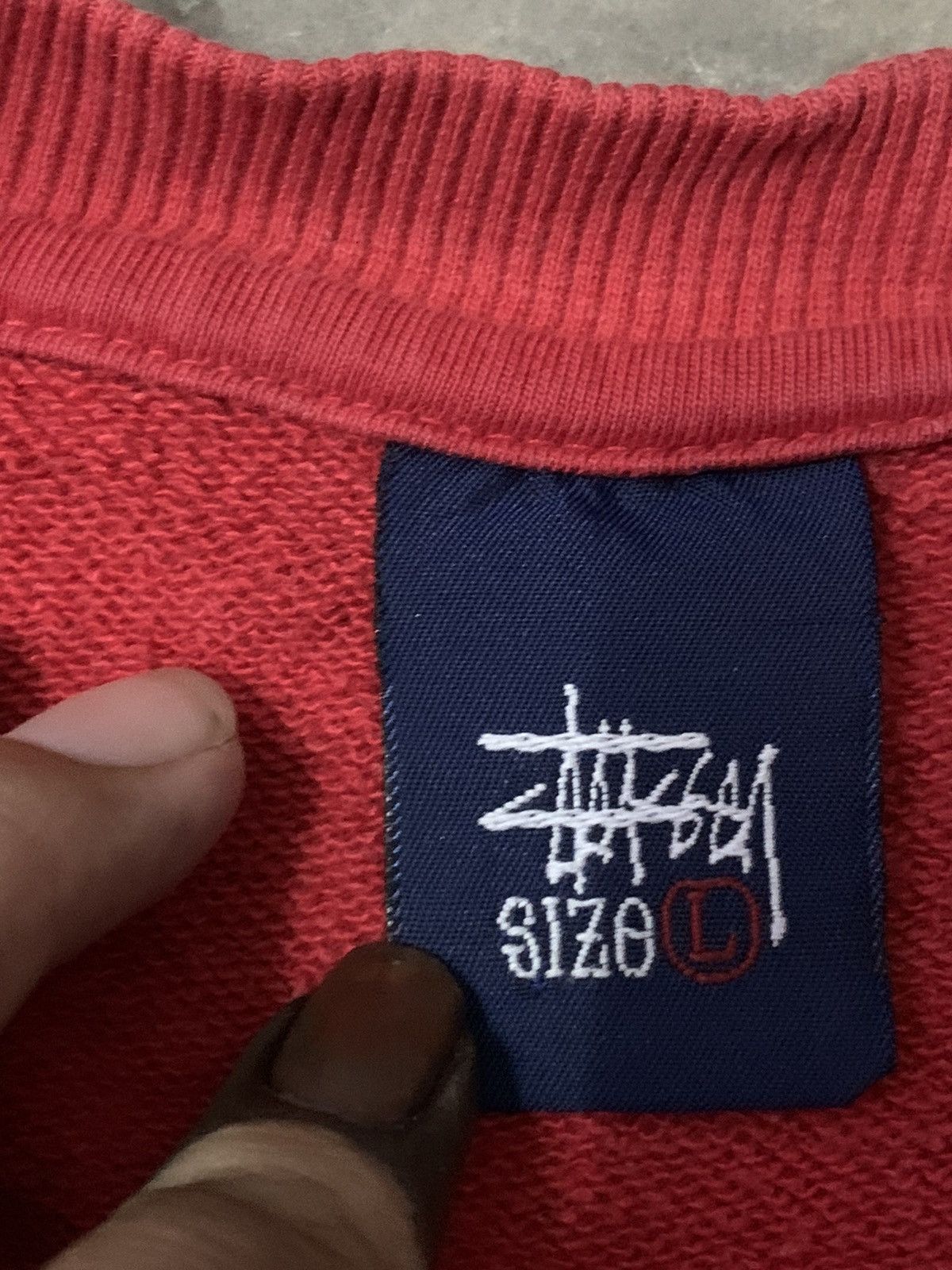 Stussy × Vintage Vintage Stussy Knowledge Is King Sweatshirt Size US L / EU 52-54 / 3 - 6 Thumbnail