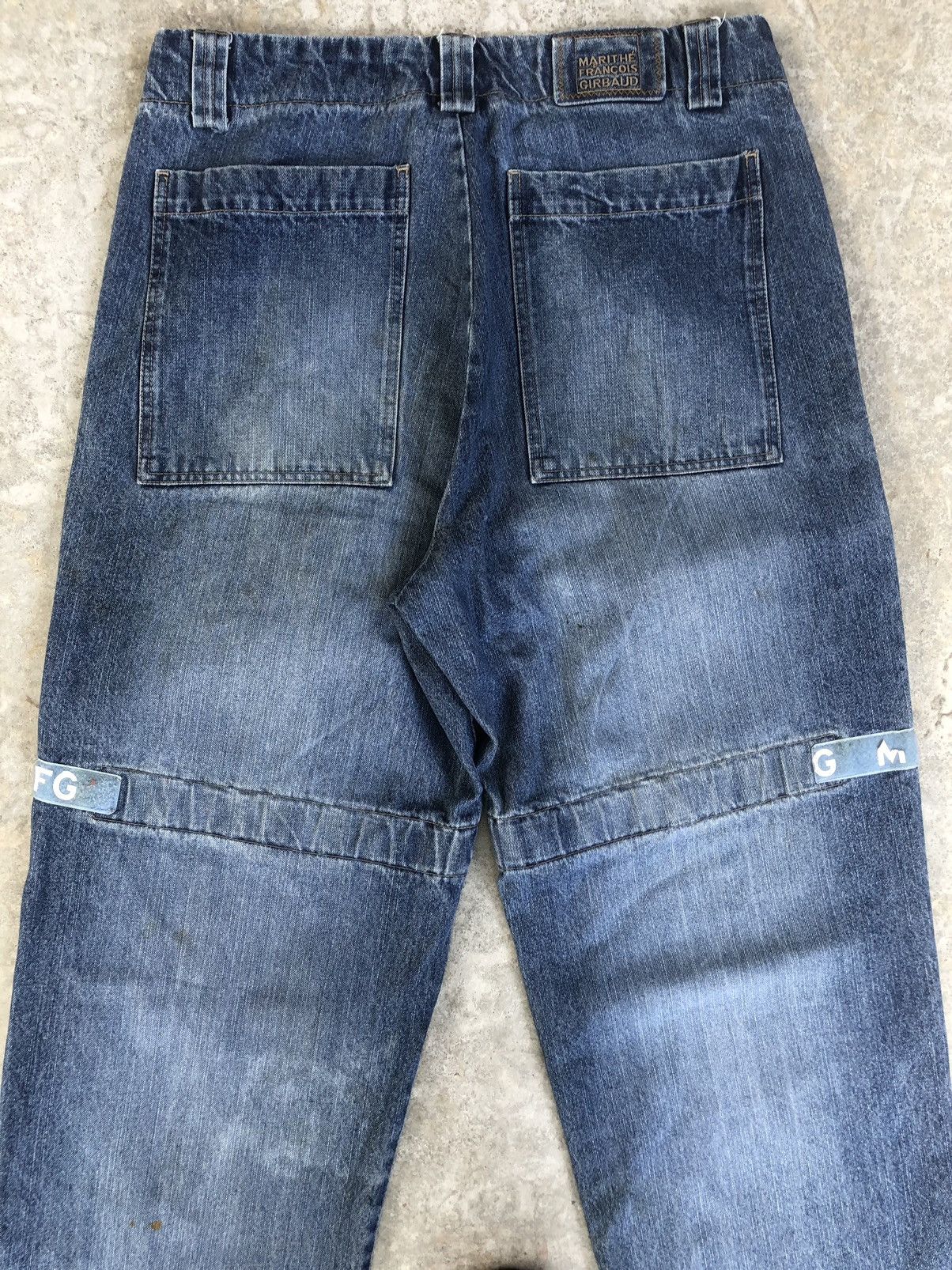 Marithe + Francois Girbaud Vintage Marithe Francois Girbaud Baggy Jeans Size US 35 - 9 Thumbnail