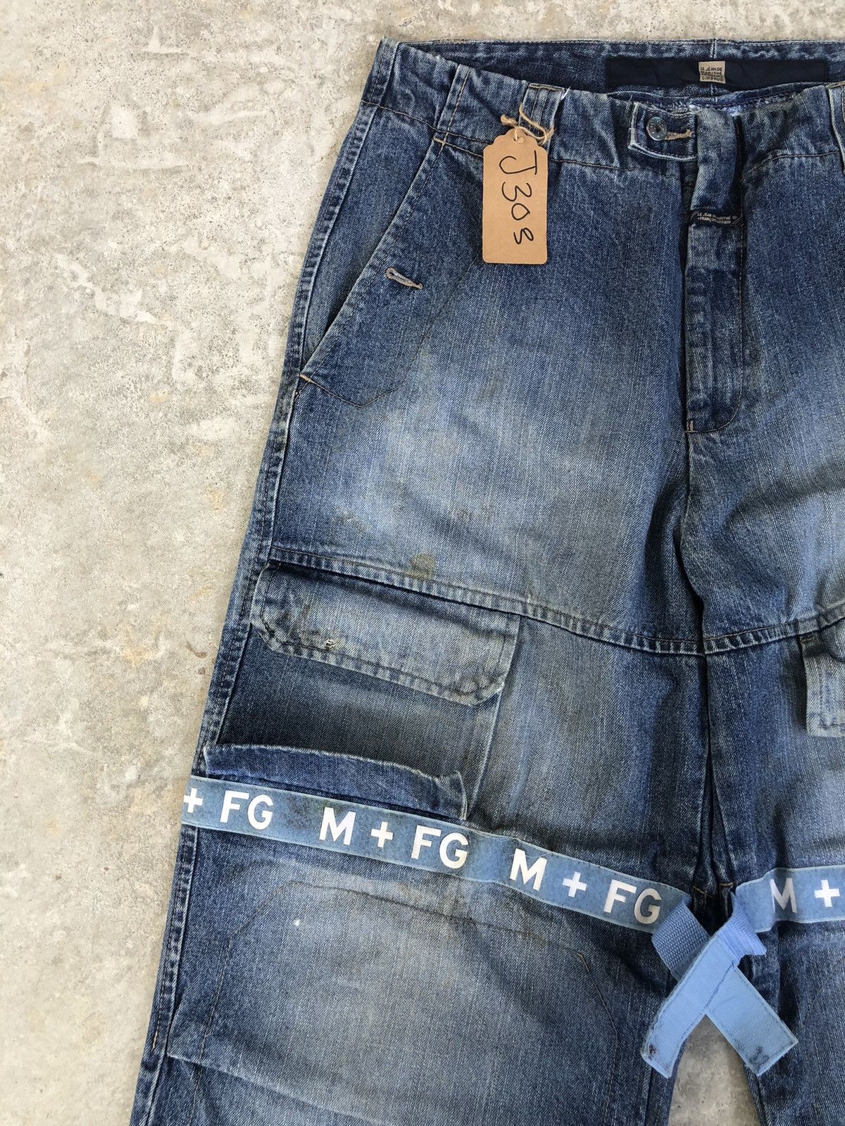 Marithe + Francois Girbaud Vintage Marithe Francois Girbaud Baggy Jeans Size US 35 - 5 Thumbnail