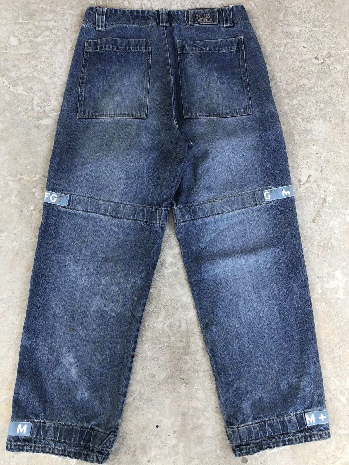Marithe + Francois Girbaud Vintage Marithe Francois Girbaud Baggy Jeans Size US 35 - 3 Thumbnail
