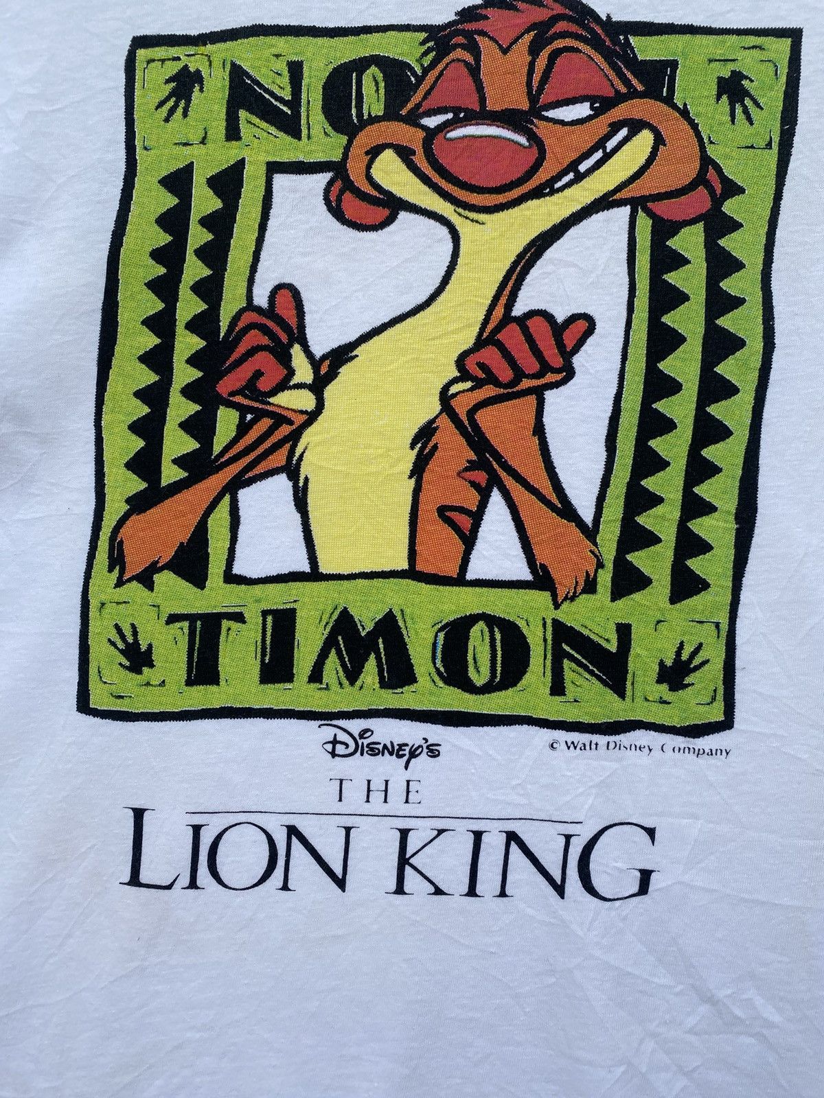 Disney Vintage The Lion King Timon Size US M / EU 48-50 / 2 - 6 Thumbnail