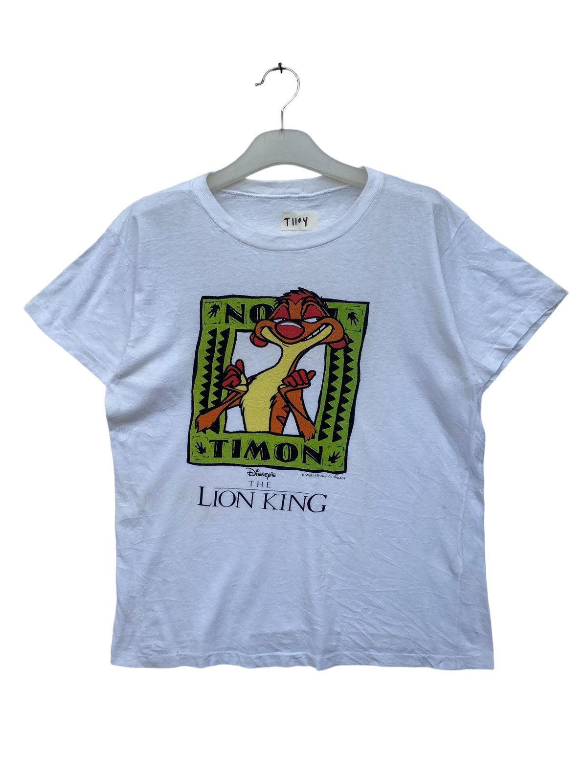 Disney Vintage The Lion King Timon Size US M / EU 48-50 / 2 - 1 Thumbnail