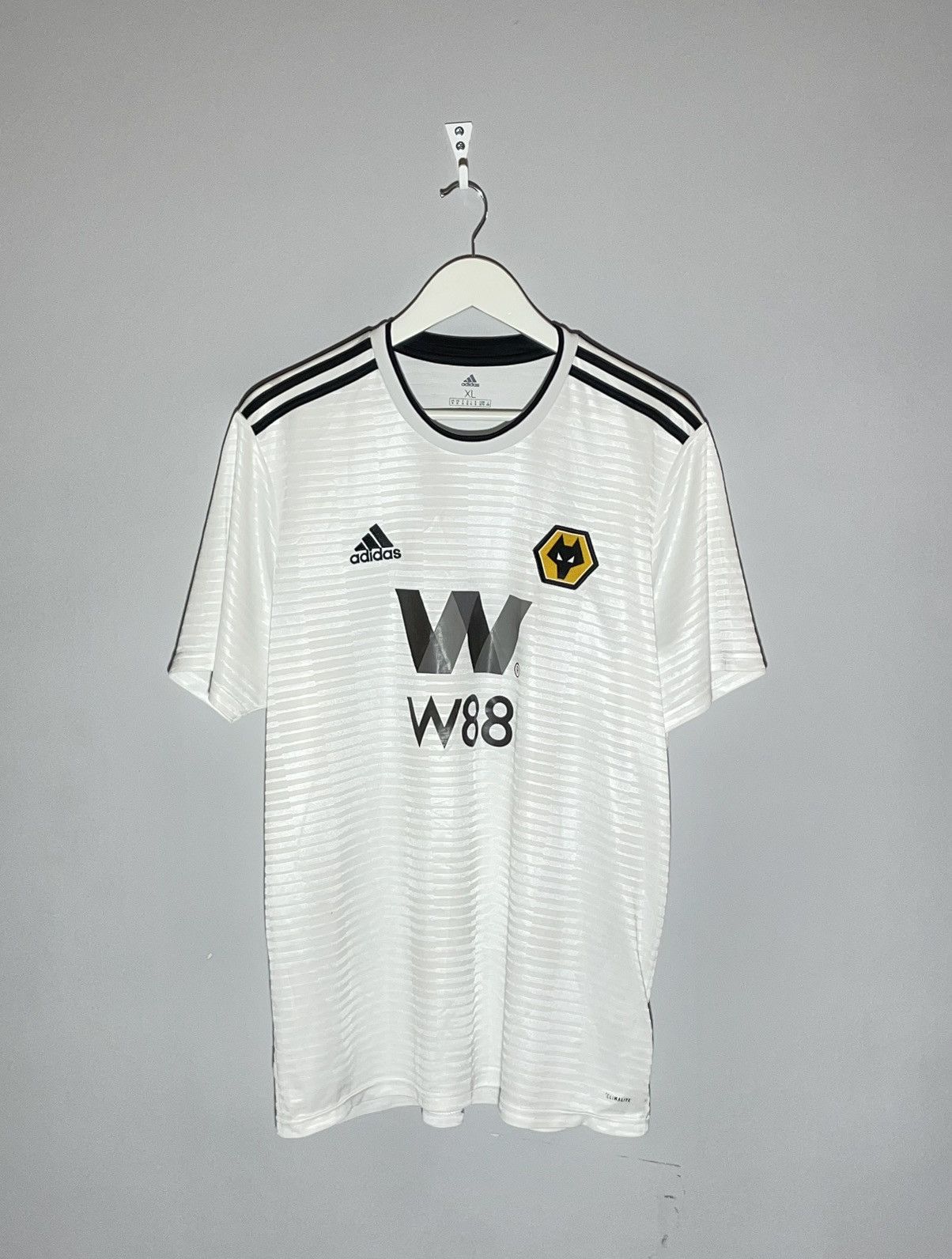 Adidas Wolverhampton Adidas 2018/19 Away Y2k Football Shirt Size US XL / EU 56 / 4 - 1 Thumbnail