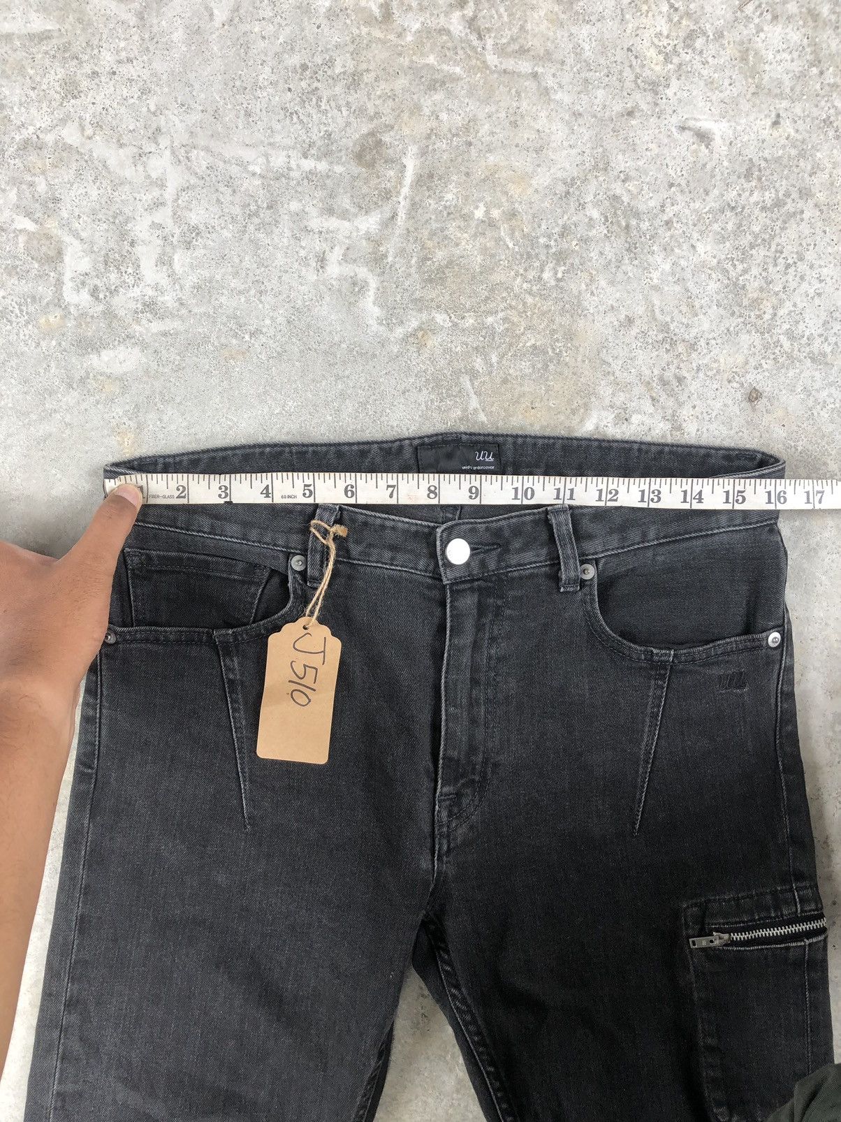 Undercover × Uniqlo Undercover x Uniqlo Skinny Jeans Distressed Size US 32 / EU 48 - 20 Thumbnail