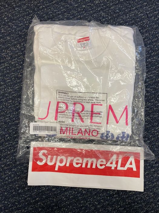 Supreme Supreme Milano Tee White XL | Grailed