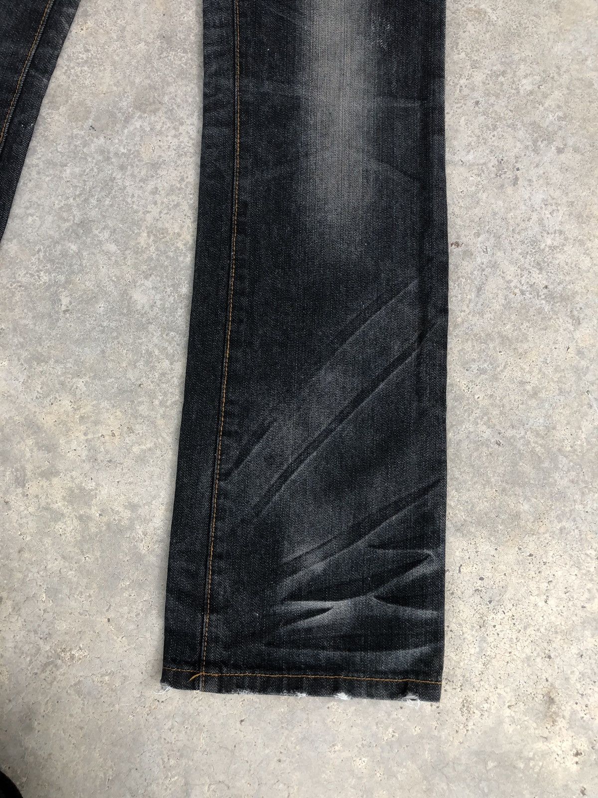 If Six Was Nine Japanese Indecent Flared Jeans Distressed Jeans Size US 30 / EU 46 - 7 Thumbnail
