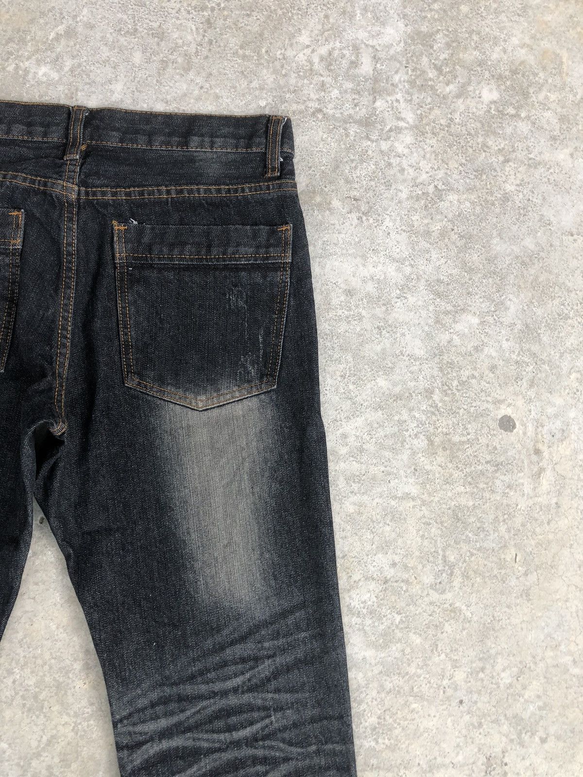 If Six Was Nine Japanese Indecent Flared Jeans Distressed Jeans Size US 30 / EU 46 - 9 Thumbnail
