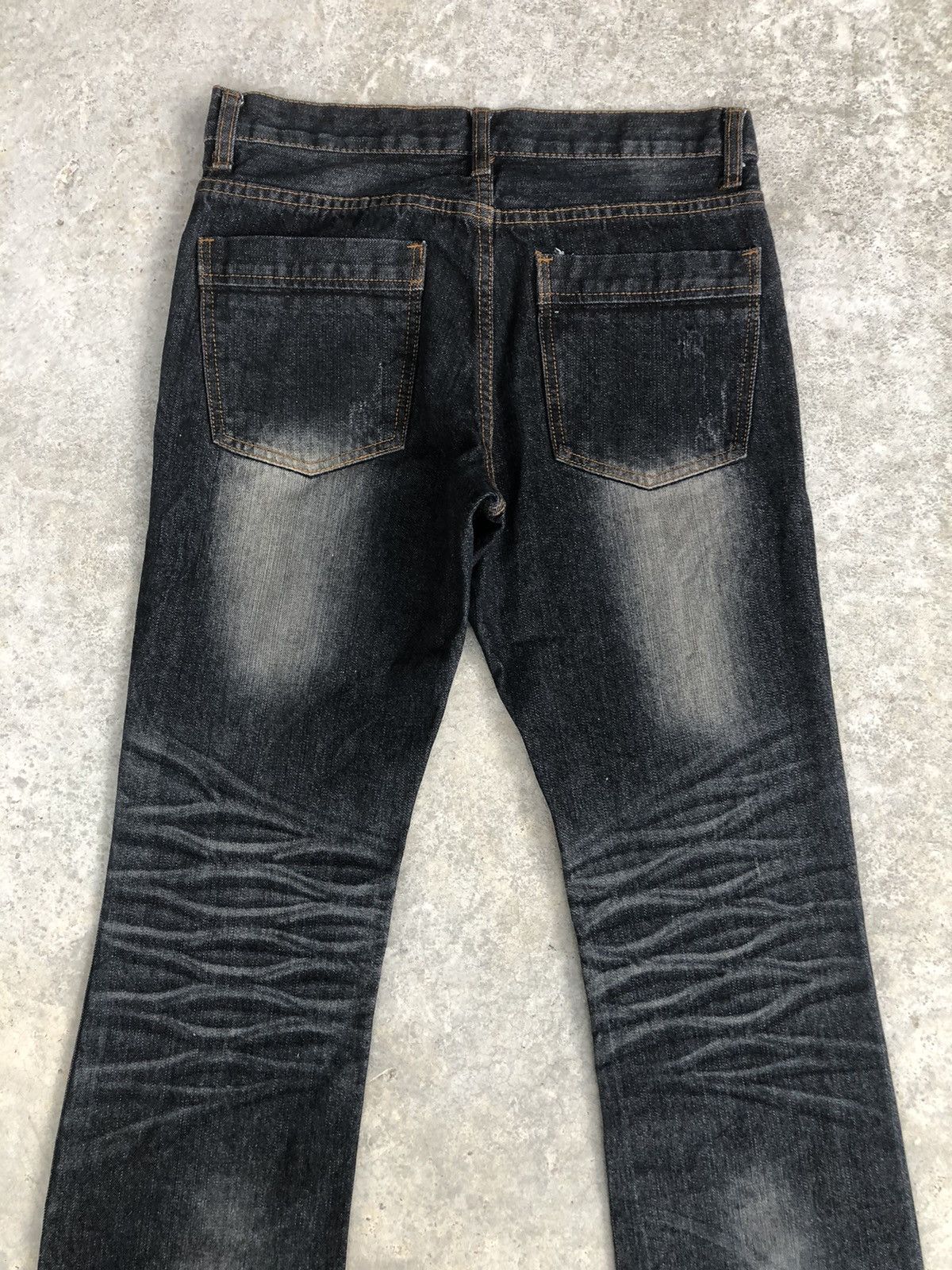 If Six Was Nine Japanese Indecent Flared Jeans Distressed Jeans Size US 30 / EU 46 - 8 Thumbnail