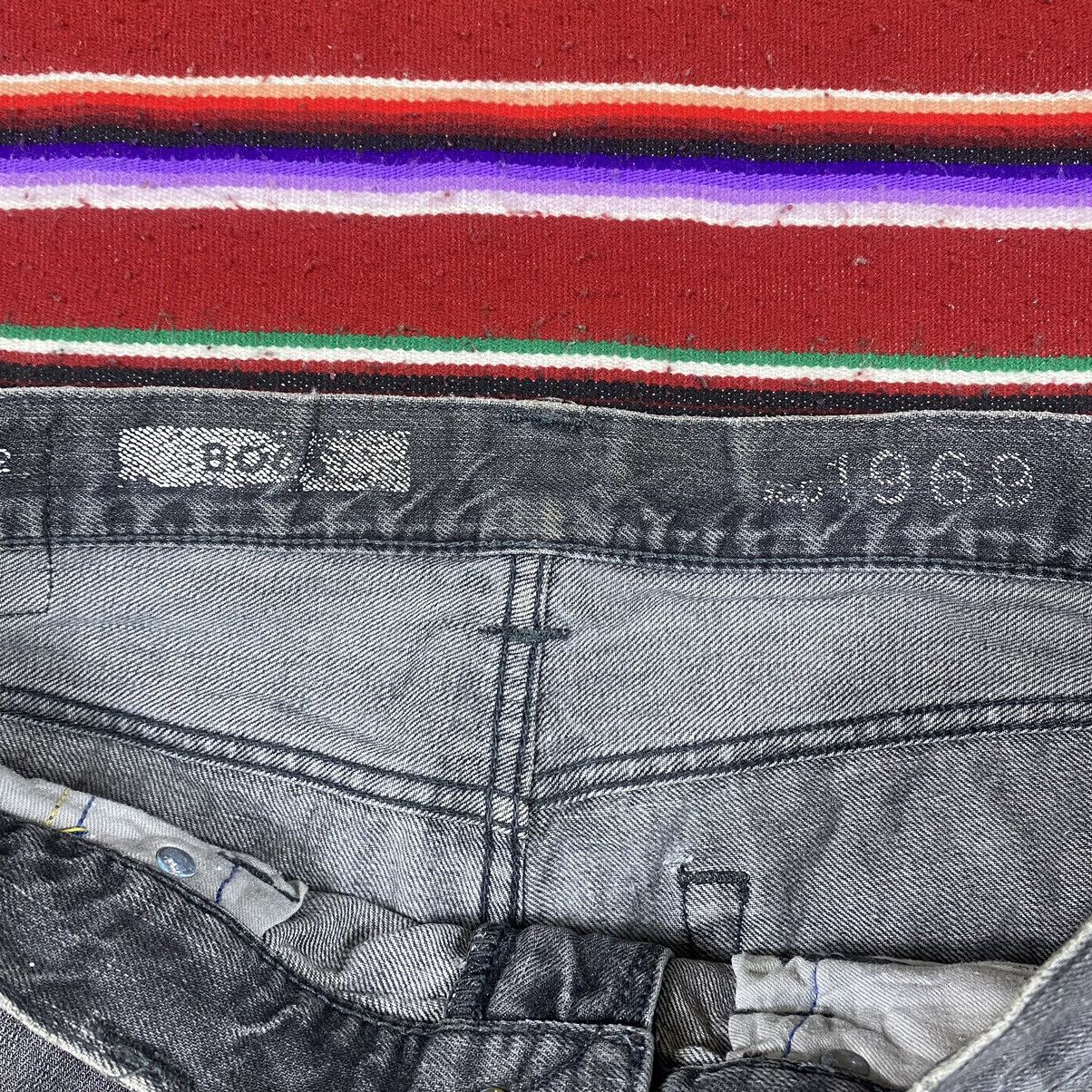 Gap Vintage Gap 1969 Faded Black Flare Distressed Denim Size US 34 / EU 50 - 4 Thumbnail