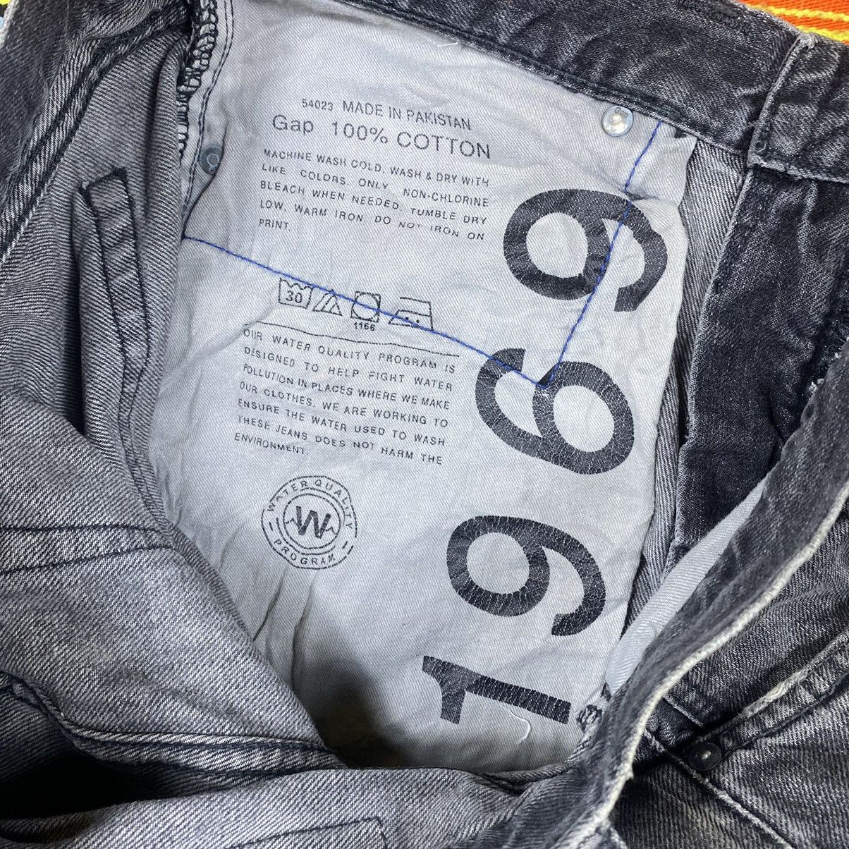 Gap Vintage Gap 1969 Faded Black Flare Distressed Denim Size US 34 / EU 50 - 9 Thumbnail