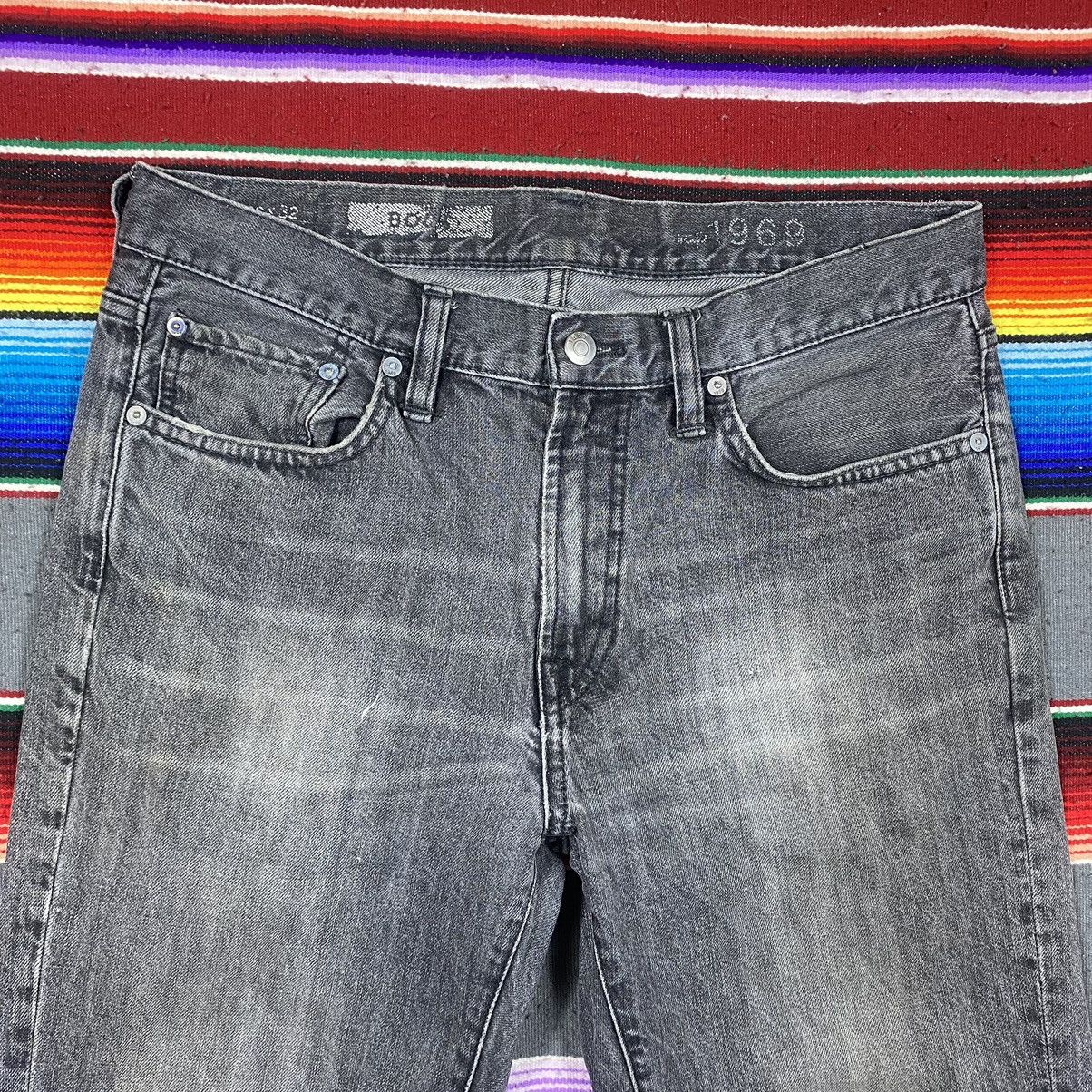 Gap Vintage Gap 1969 Faded Black Flare Distressed Denim Size US 34 / EU 50 - 2 Thumbnail