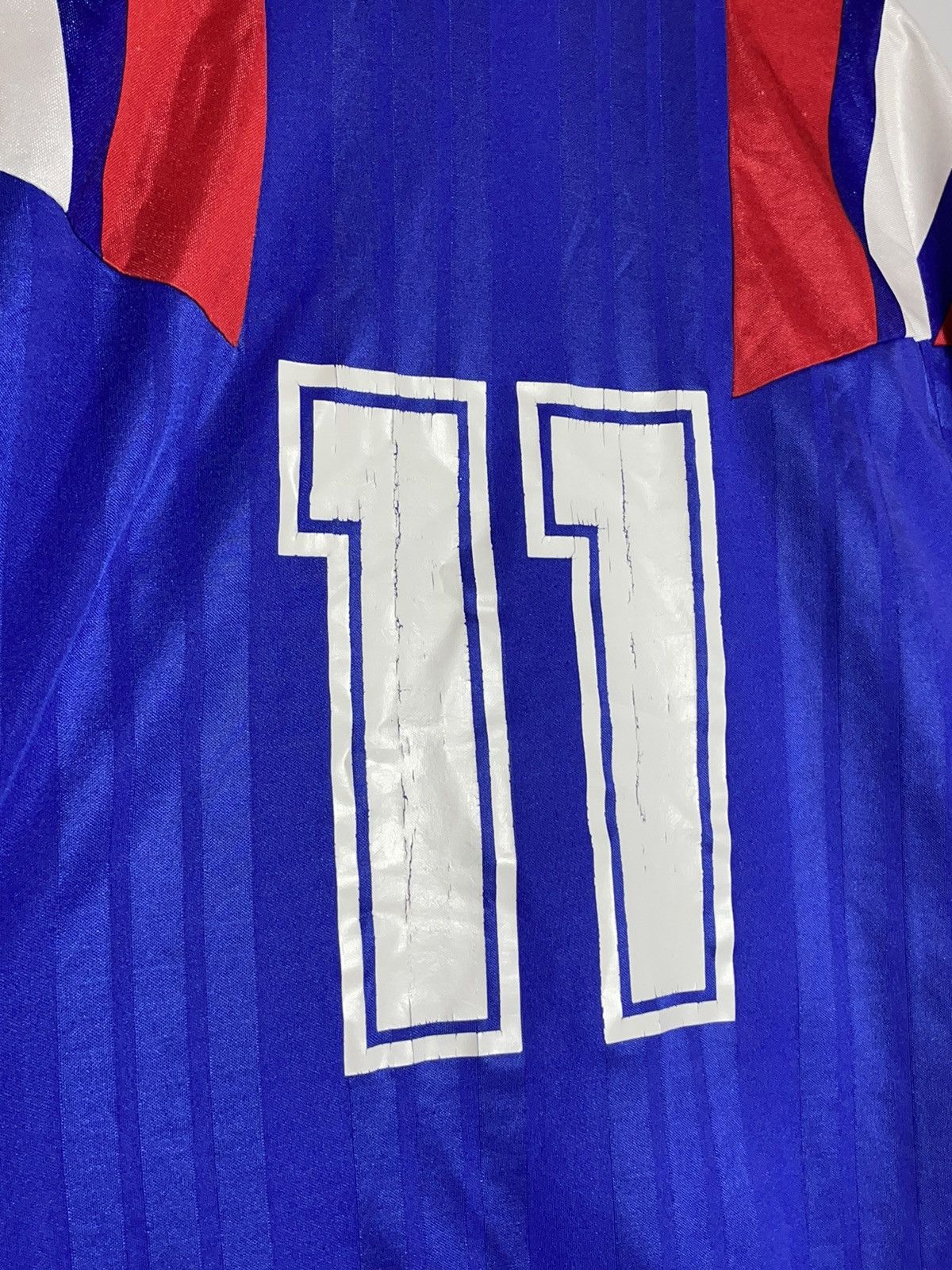 Adidas × Vintage France Adidas Equipment 1992 Y2k Vintage Home Football Shirt Size US L / EU 52-54 / 3 - 8 Thumbnail