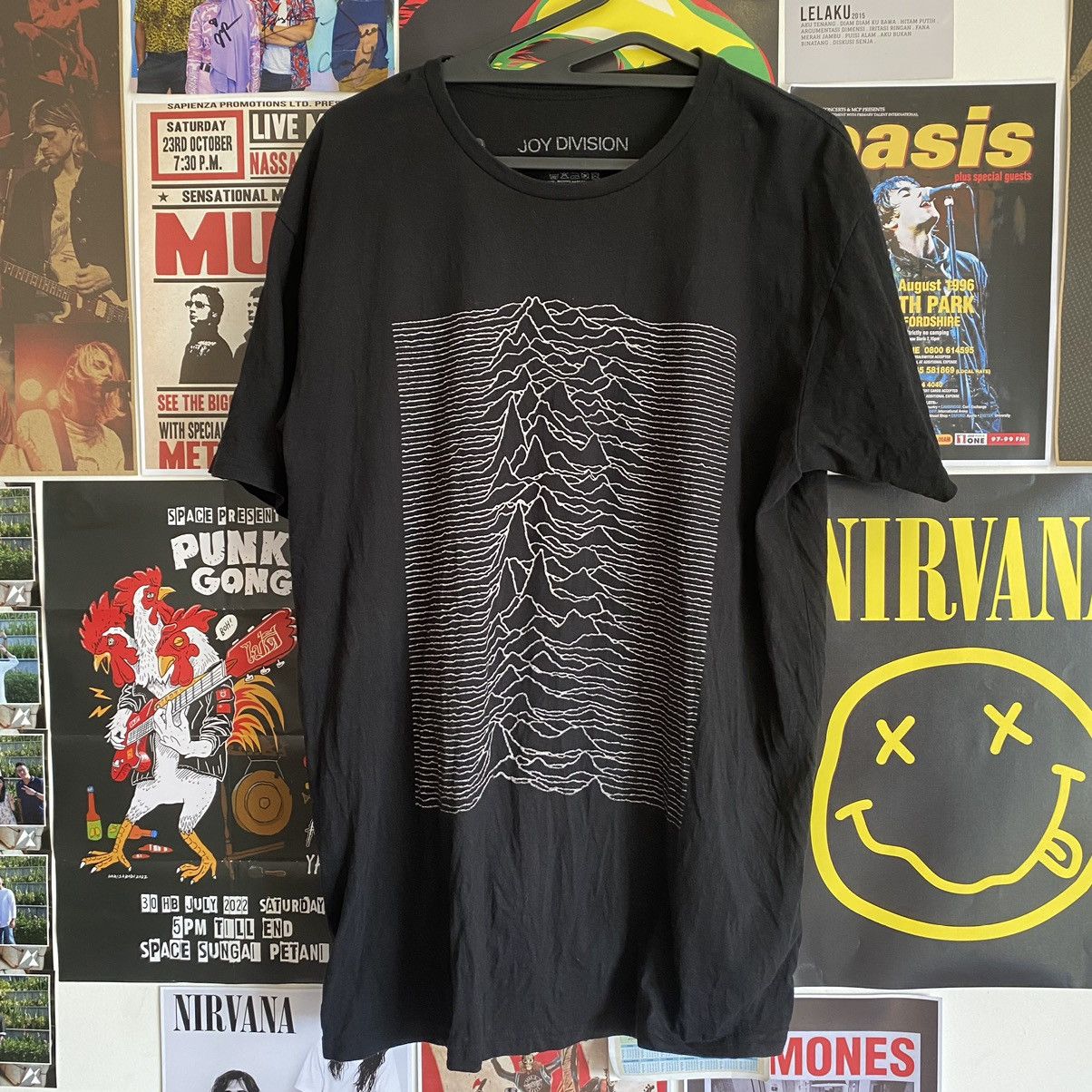 Joy Division Unknown Pleasures Shirt Official Joy Division T-Shirt