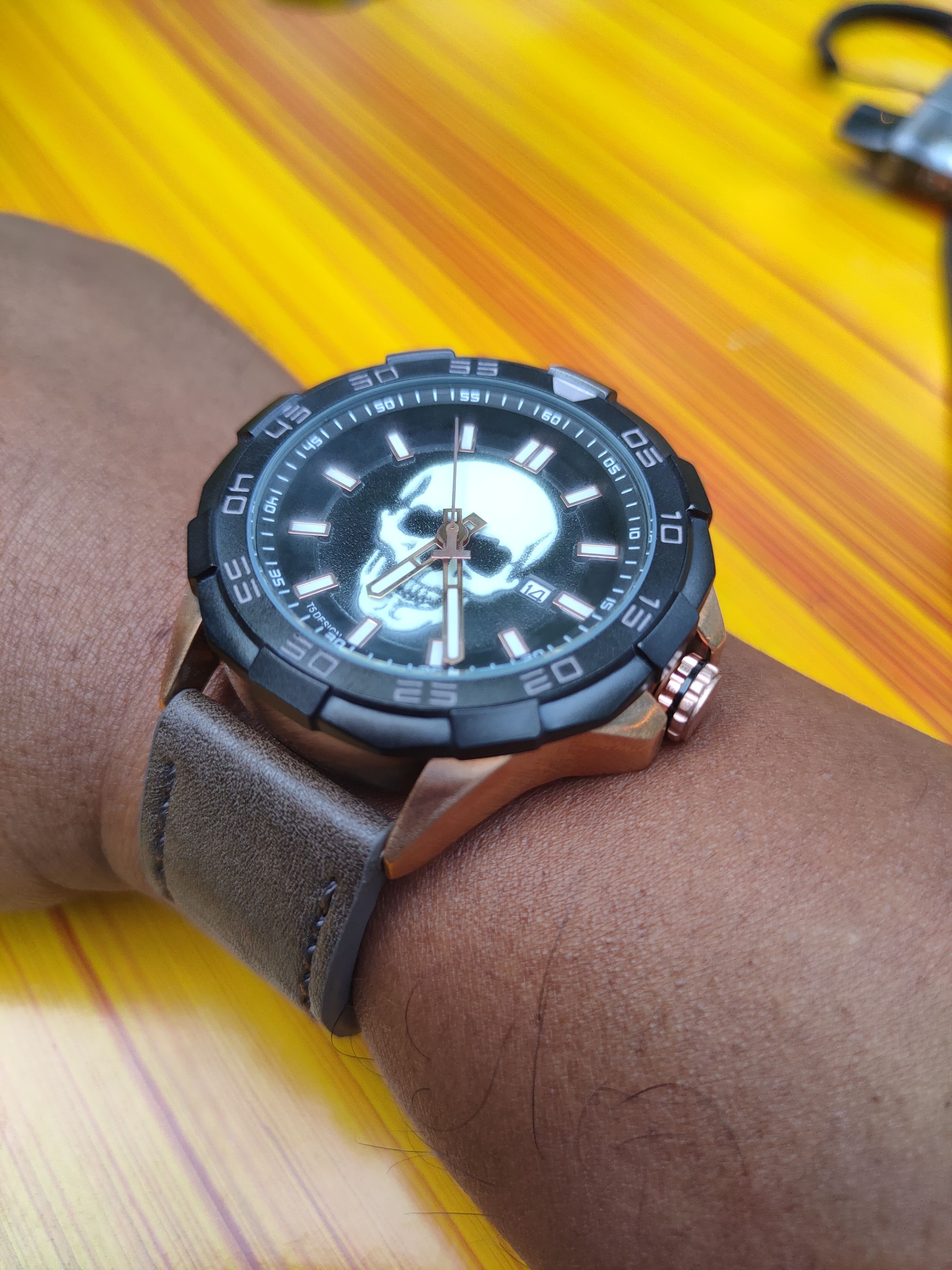 Seditionaries T5 Skull Glow in The Dark punk seditionaries watch #dumoh Size ONE SIZE - 1 Thumbnail