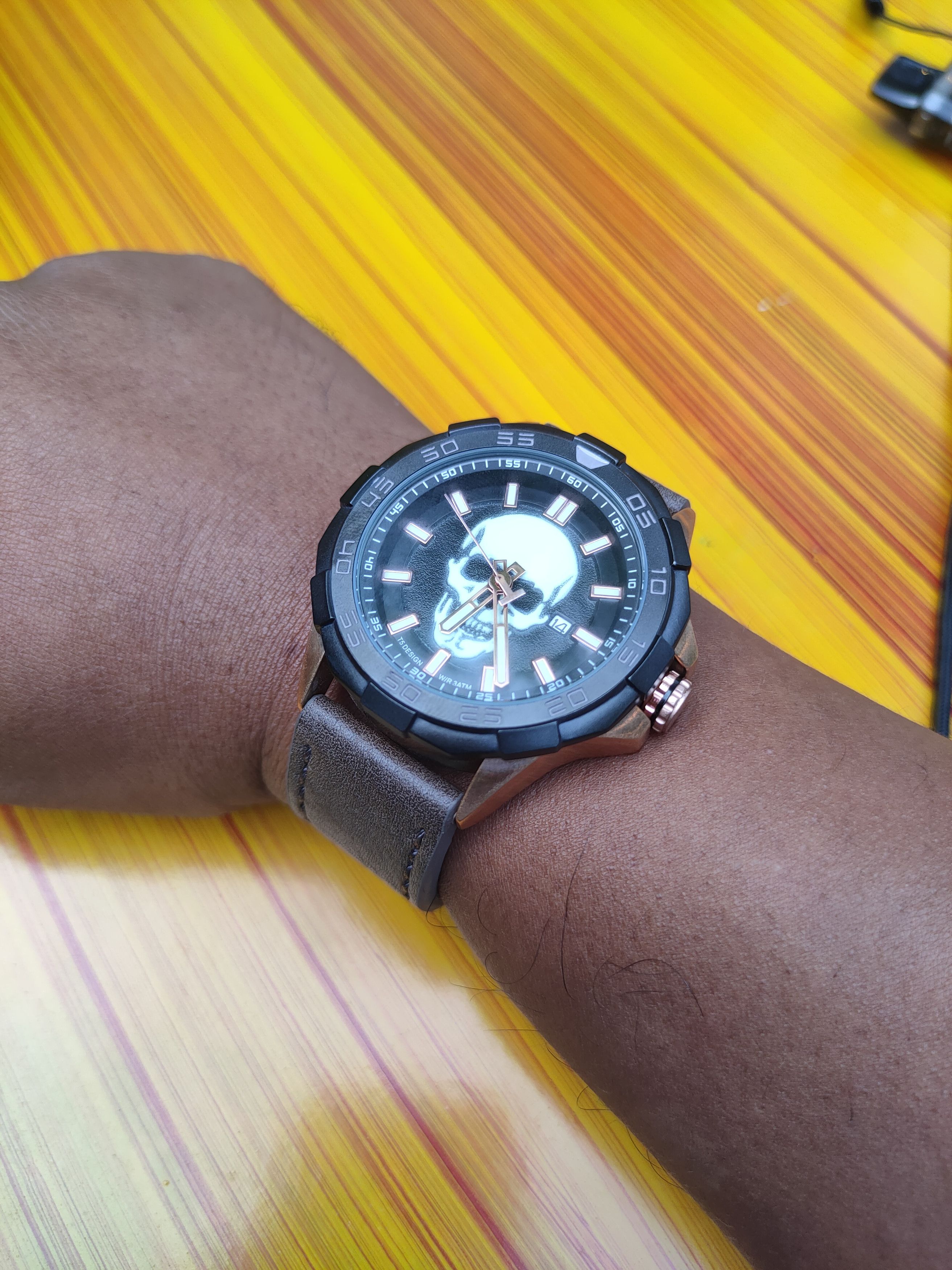 Seditionaries T5 Skull Glow in The Dark punk seditionaries watch #dumoh Size ONE SIZE - 2 Thumbnail
