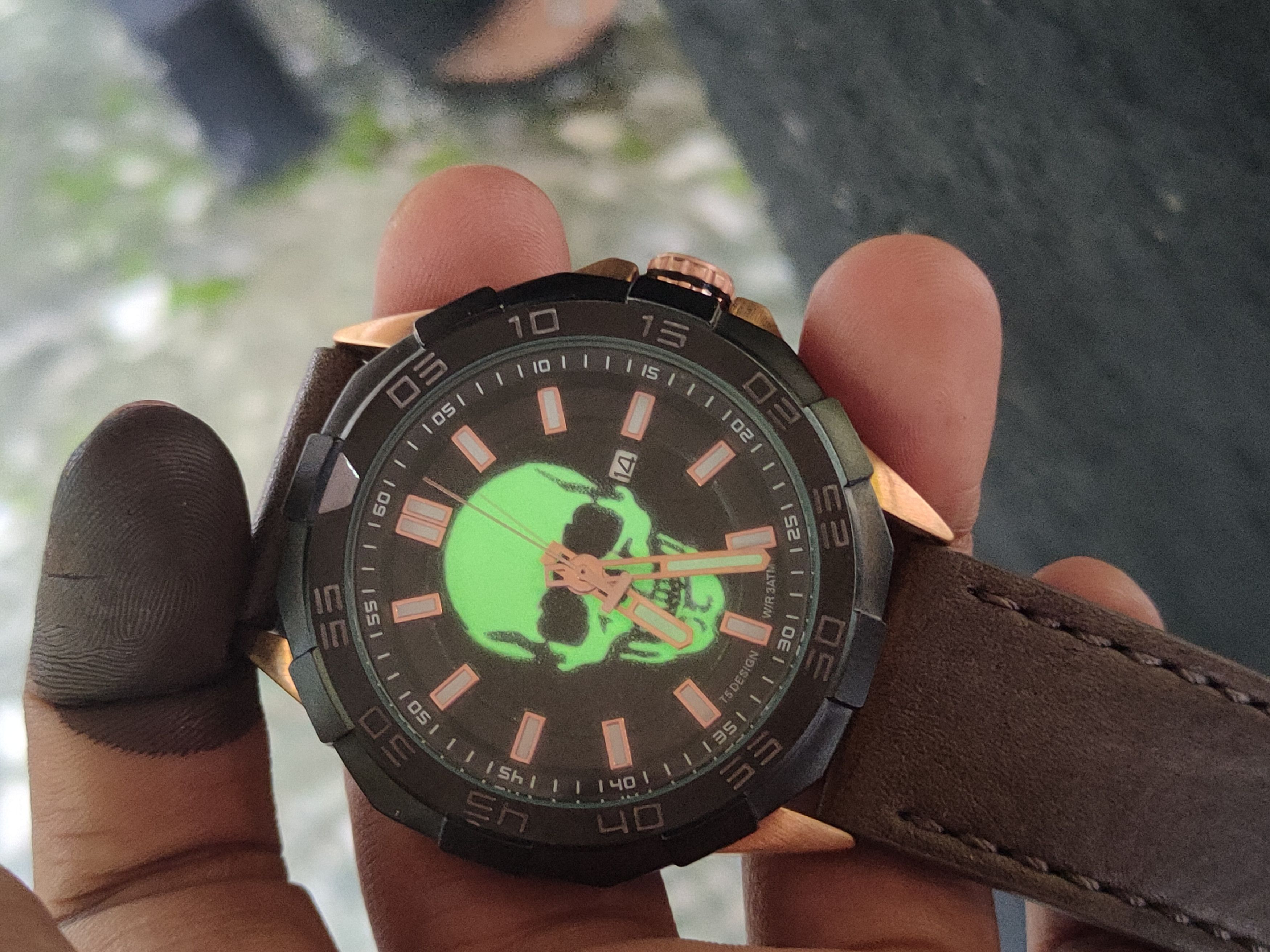 Seditionaries T5 Skull Glow in The Dark punk seditionaries watch #dumoh Size ONE SIZE - 17 Thumbnail