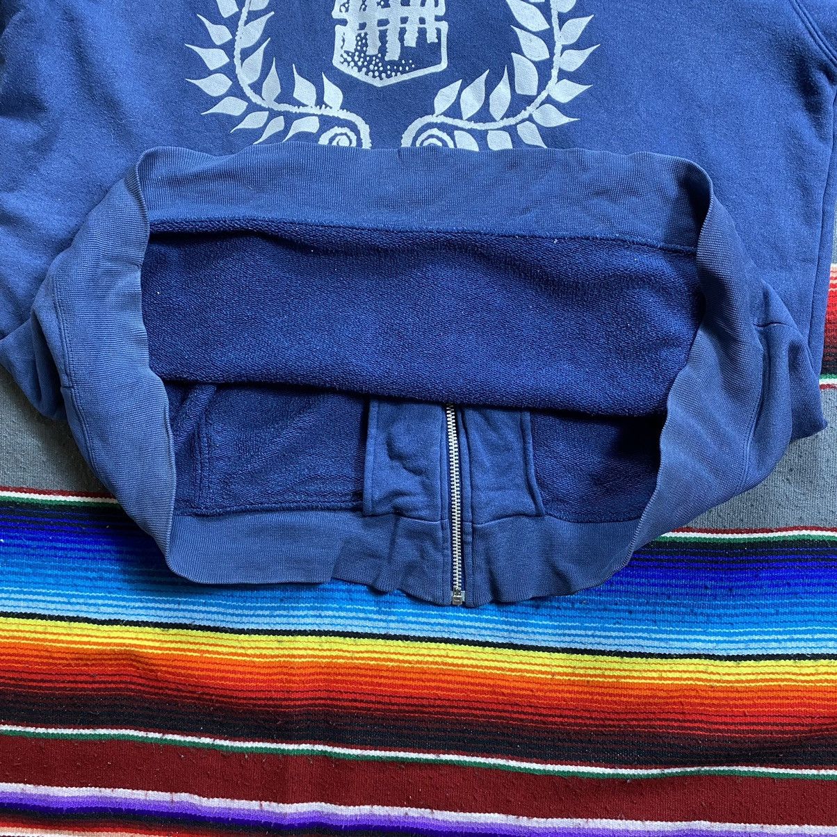 Stussy Vintage Stussy Worldwide Sun Faded Blue Skull Hoodie Size US XL / EU 56 / 4 - 14 Thumbnail
