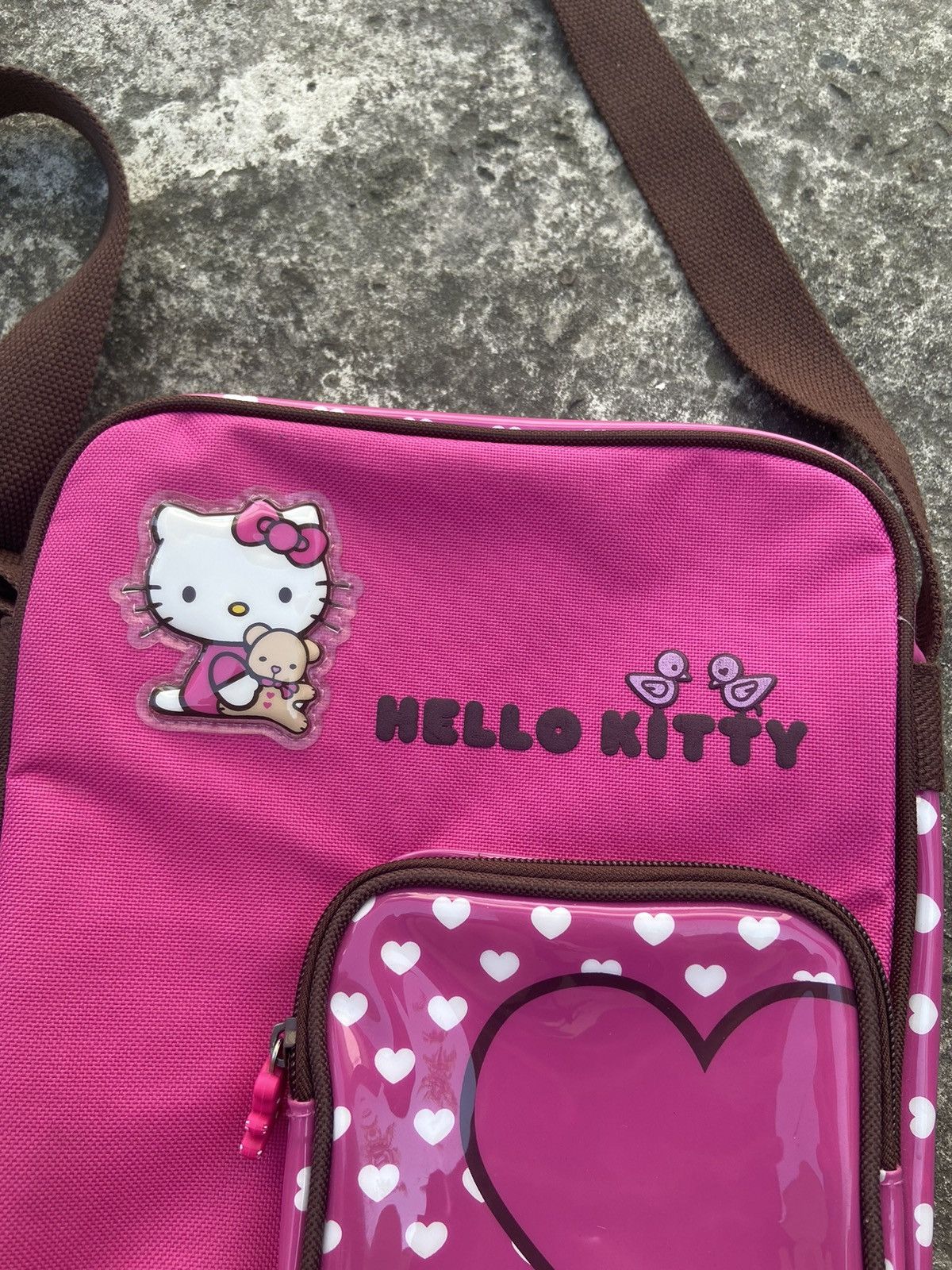 Japanese Brand Y2K vintage hello kitty bag rare Streetwear alt style pink Size ONE SIZE - 2 Thumbnail