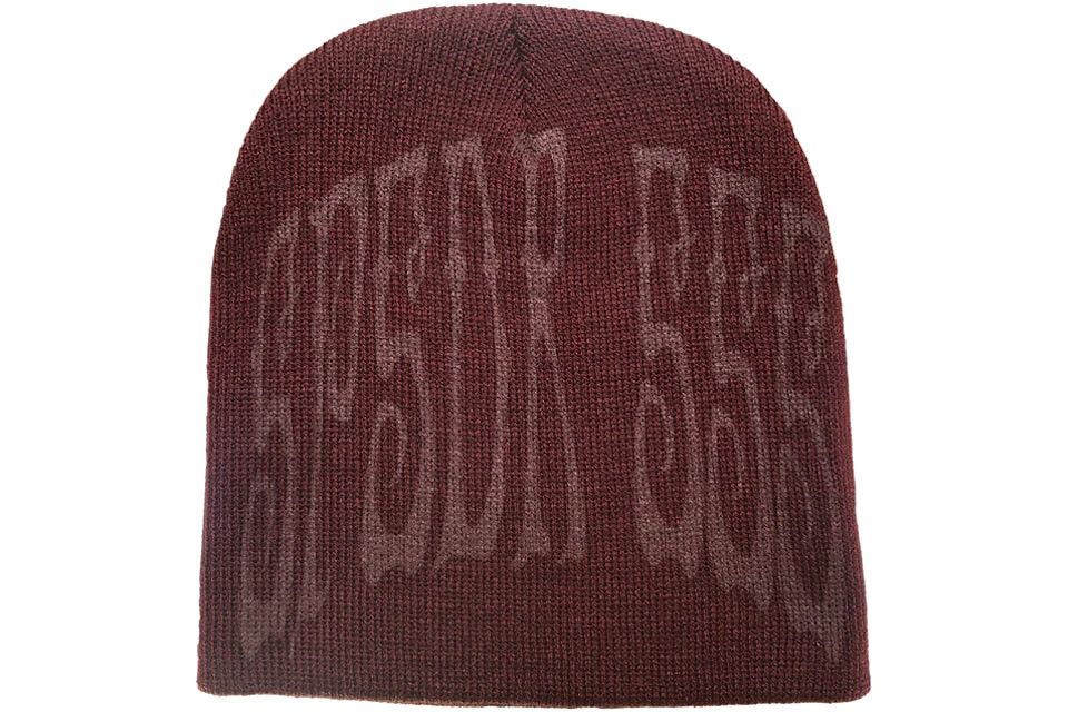 image of Spider Worldwide Sp5Der Longlegs Beanie Maroon, Men's