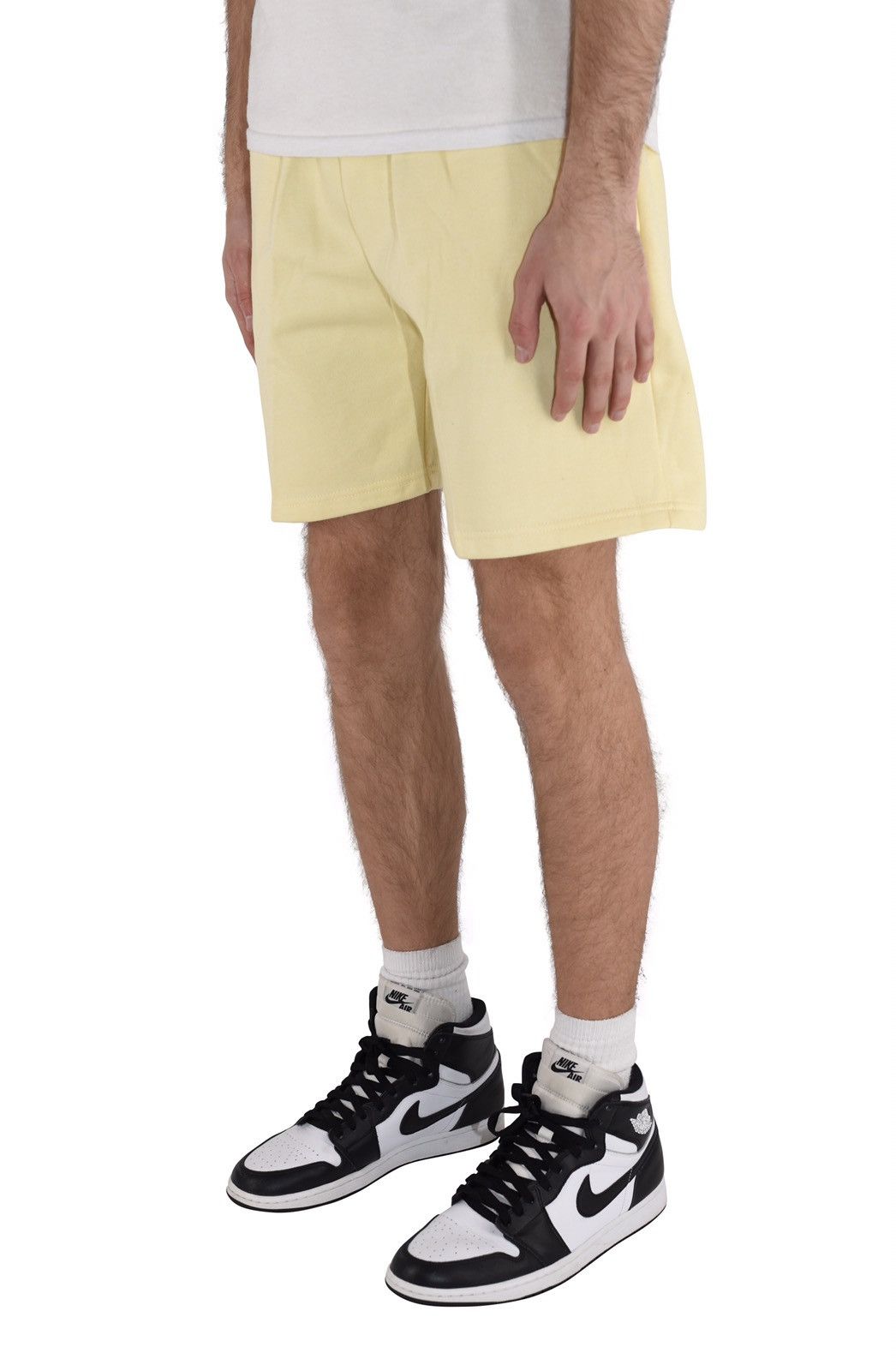 Other Fleece Sweat Shorts Cream Xs Size US 26 / EU 42 - 6 Thumbnail