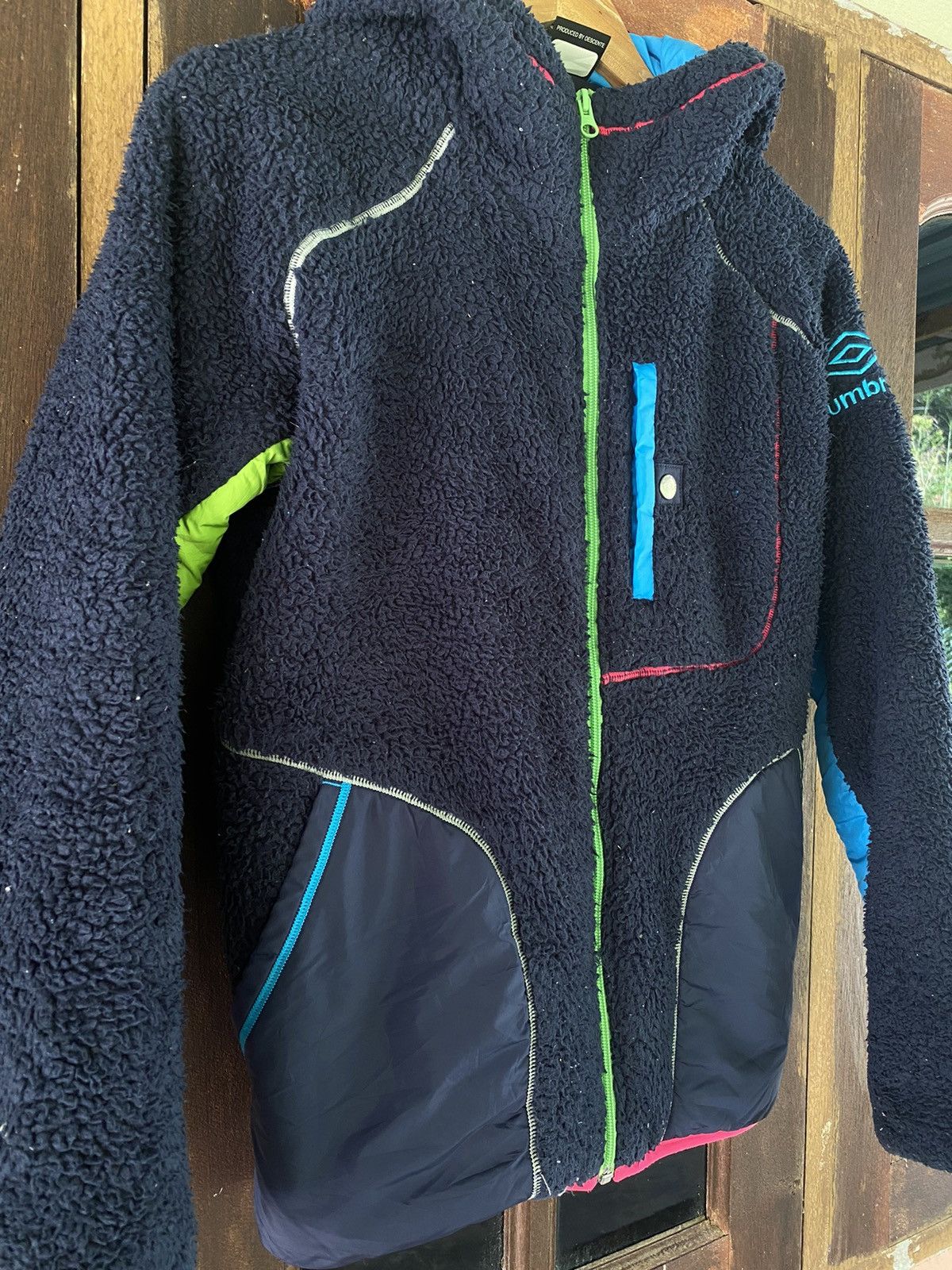 Umbro Vintage Umbro Sherpa Multiple Colour Jacket Size US M / EU 48-50 / 2 - 3 Thumbnail