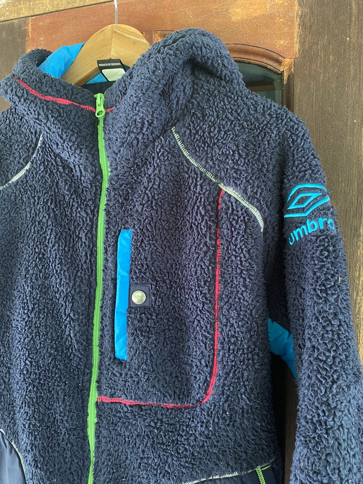 Umbro Vintage Umbro Sherpa Multiple Colour Jacket Size US M / EU 48-50 / 2 - 2 Thumbnail