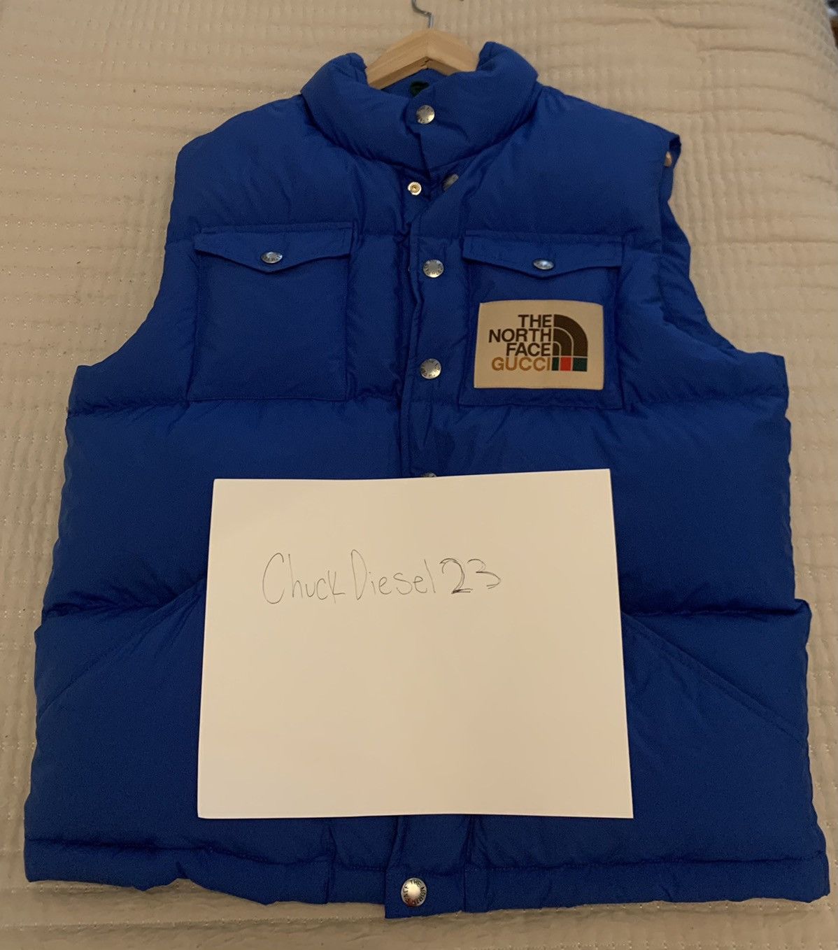 Gucci × The North Face Gucci x North Face Puffer vest Size US M / EU 48-50 / 2 - 2 Thumbnail