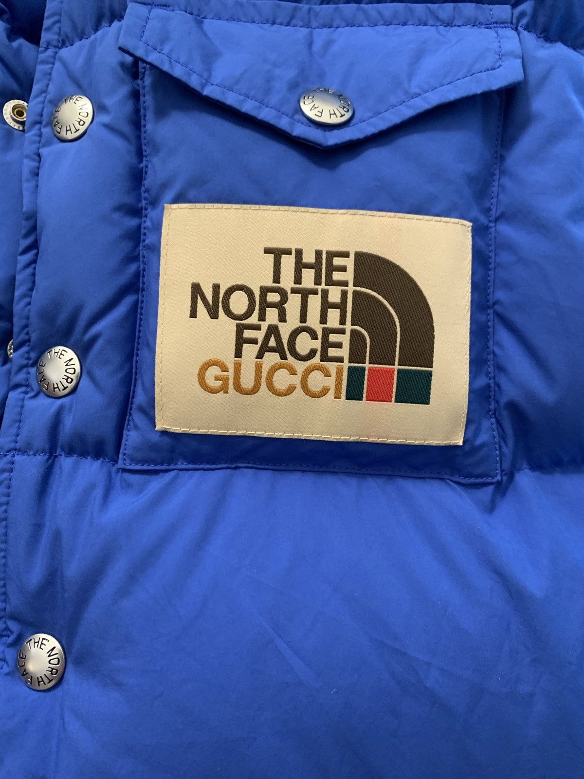 Gucci × The North Face Gucci x North Face Puffer vest Size US M / EU 48-50 / 2 - 4 Thumbnail