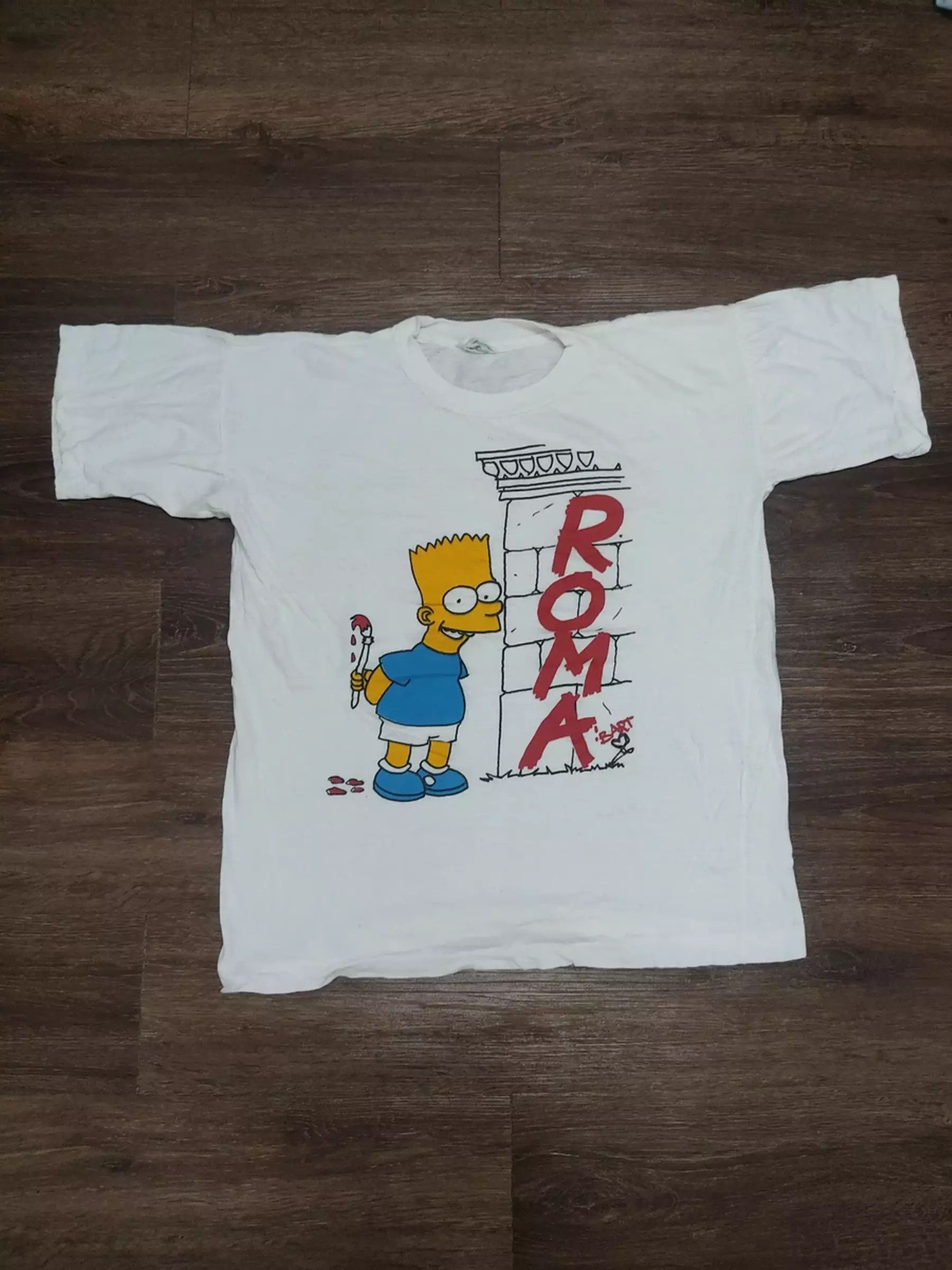 The Simpsons × Vintage VINTAGE BART THE SIMPSON Size US L / EU 52-54 / 3 - 1 Thumbnail