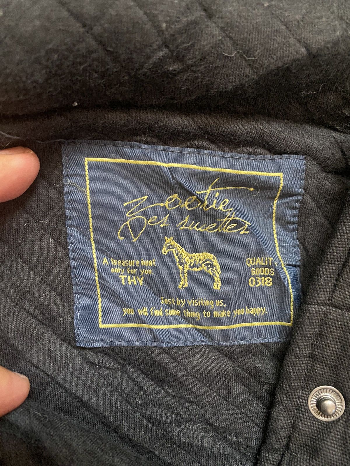 Other Vintage Zootie Des Sucettes Quilted Long Jacket Vintage Size S / US 4 / IT 40 - 10 Thumbnail