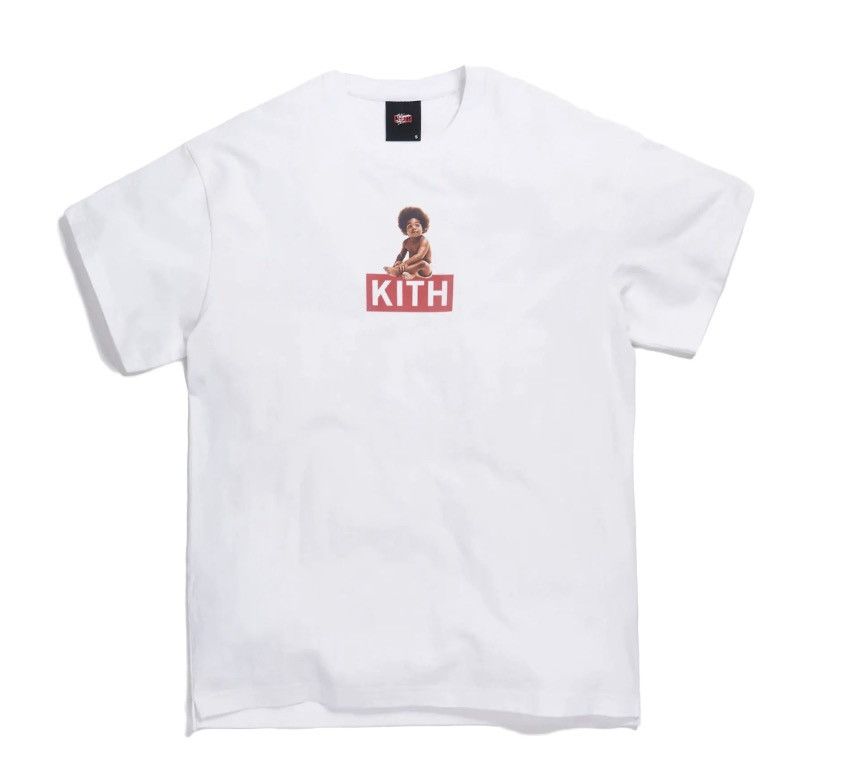 Kith Kith Notorious BIG Biggie T-Shirt White Ready to Die NEW XXL | Grailed