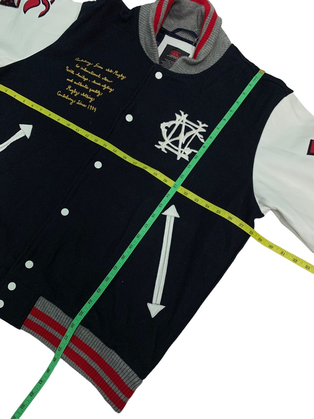 Avirex × Canterbury of New Zealand Vintage Embroidery Canterbury New Zealand Varsity Jacket Size US XXL / EU 58 / 5 - 16 Thumbnail