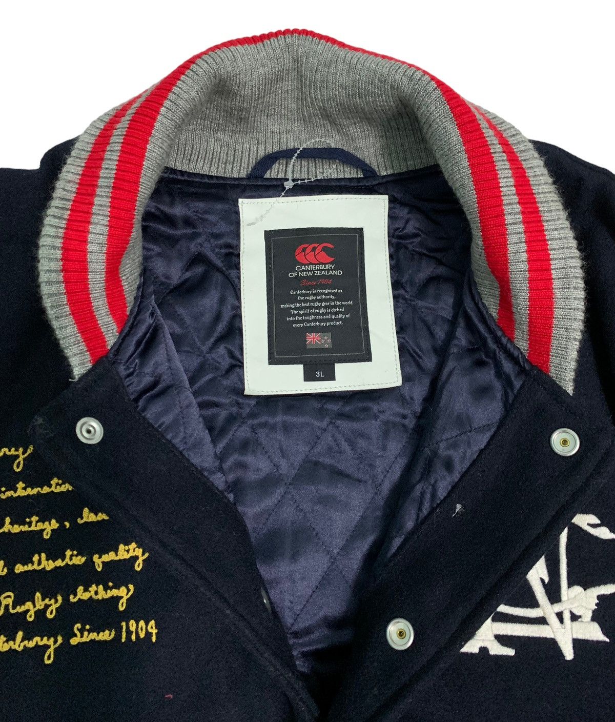Avirex × Canterbury of New Zealand Vintage Embroidery Canterbury New Zealand Varsity Jacket Size US XXL / EU 58 / 5 - 6 Thumbnail