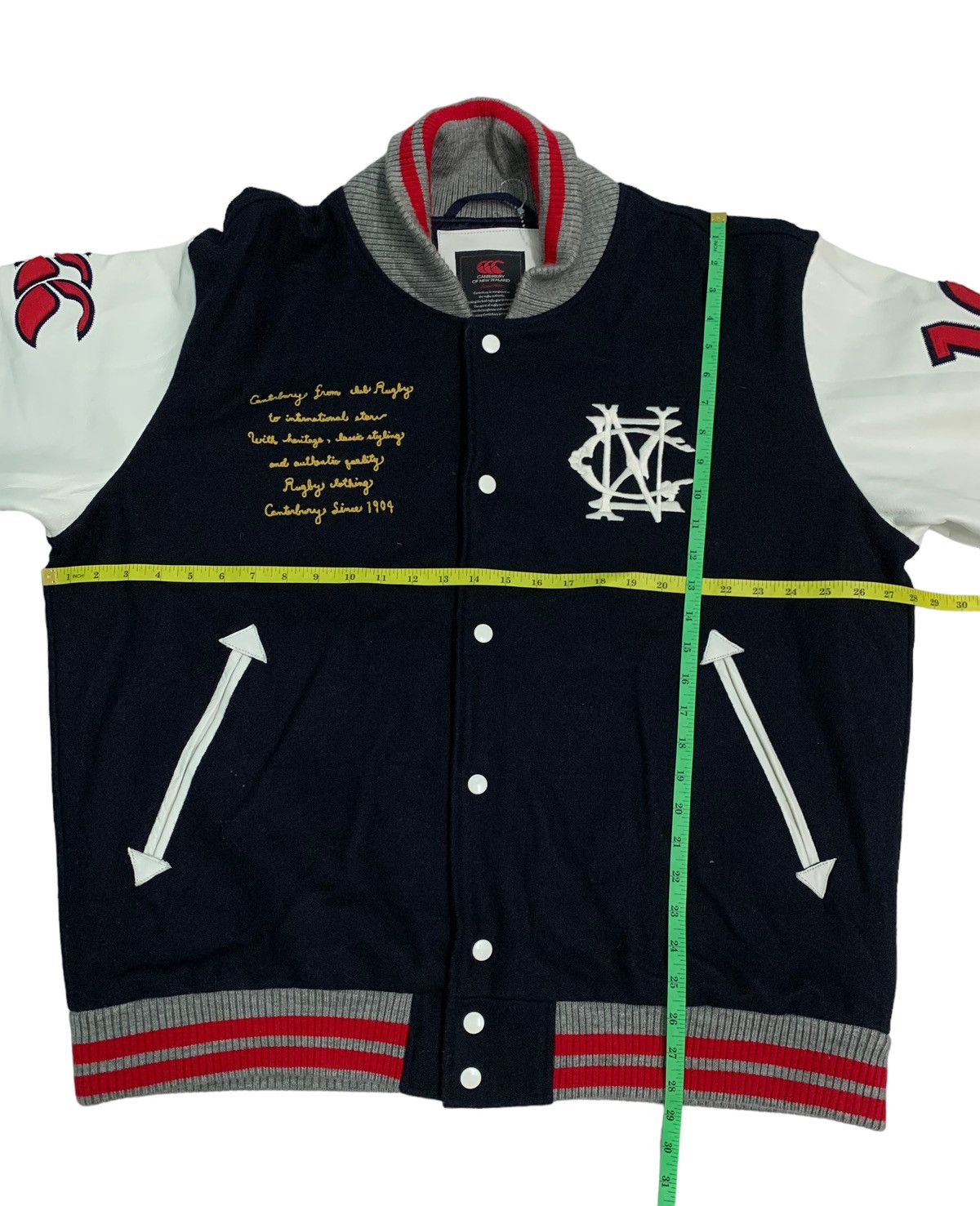 Avirex × Canterbury of New Zealand Vintage Embroidery Canterbury New Zealand Varsity Jacket Size US XXL / EU 58 / 5 - 15 Thumbnail