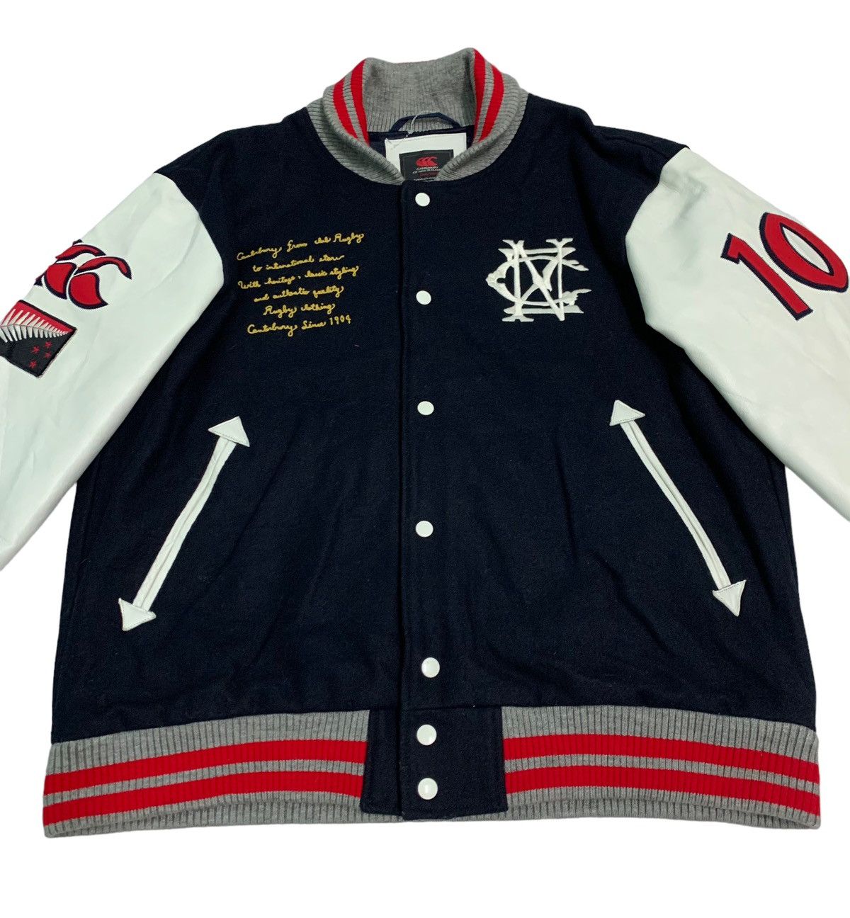 Avirex × Canterbury of New Zealand Vintage Embroidery Canterbury New Zealand Varsity Jacket Size US XXL / EU 58 / 5 - 9 Thumbnail