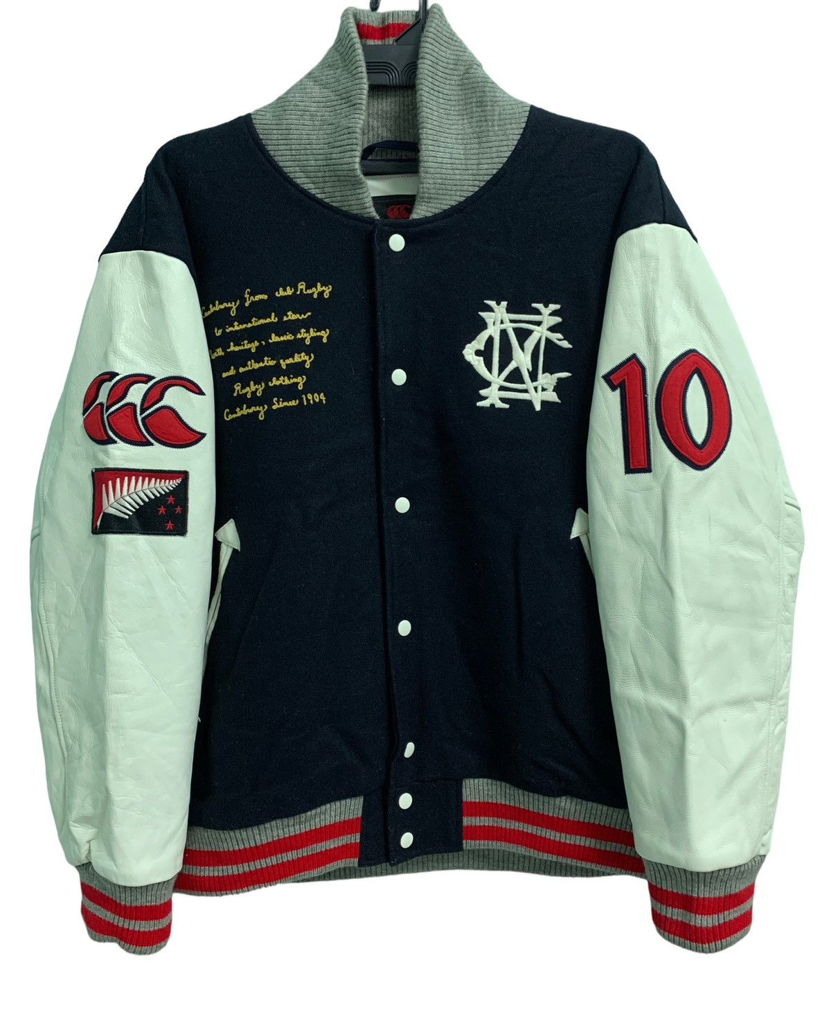 Avirex × Canterbury of New Zealand Vintage Embroidery Canterbury New Zealand Varsity Jacket Size US XXL / EU 58 / 5 - 5 Thumbnail