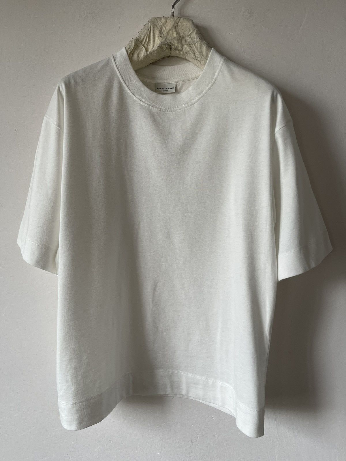 Dries Van Noten Dries Van Noten Off-White t-shirt Size US S / EU 44-46 / 1 - 4 Thumbnail
