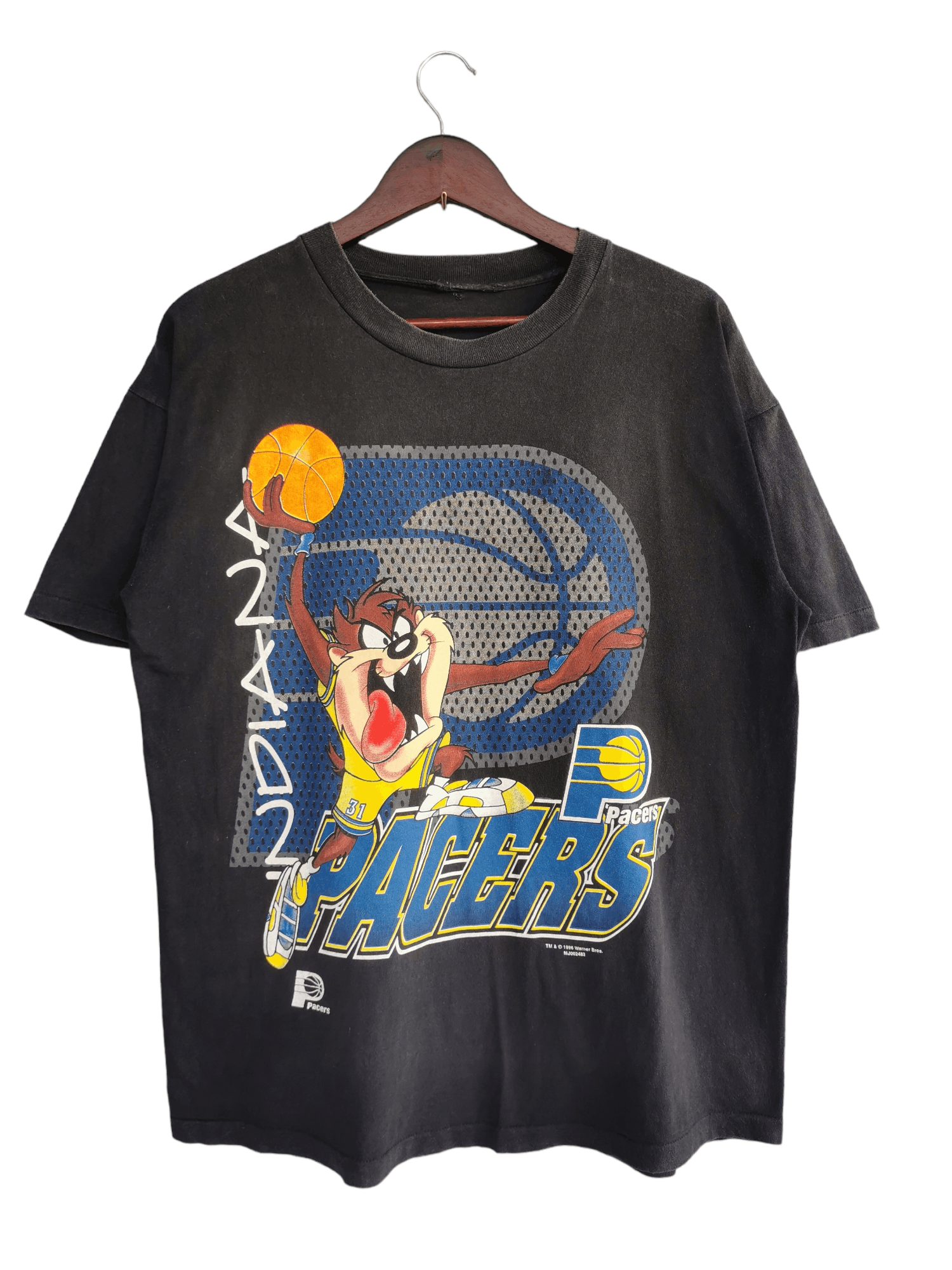 Cartoon Network × NBA × Vintage Vintage 90's Tazmania NBA Indiana Pacers Size US L / EU 52-54 / 3 - 1 Thumbnail