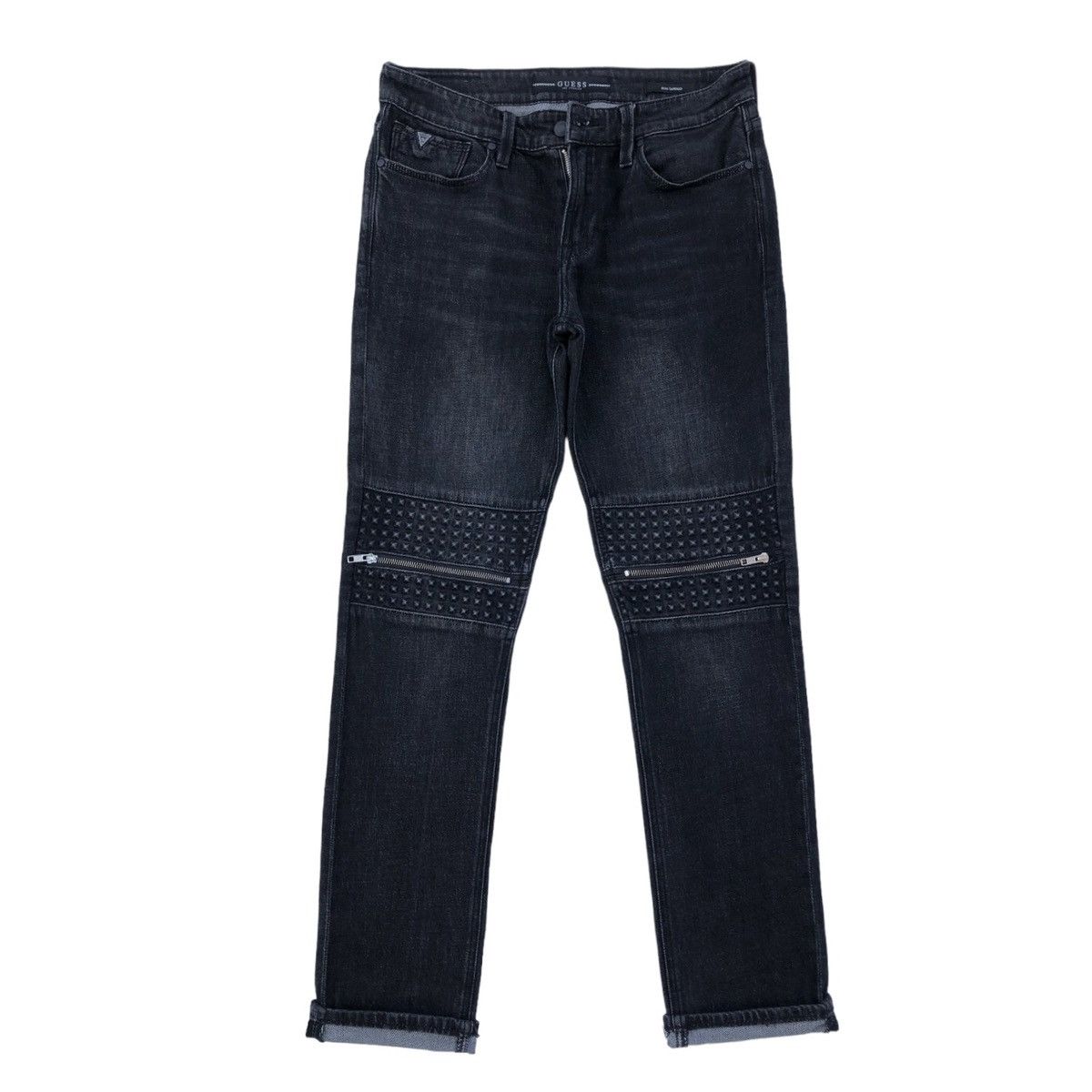 Guess Guess Lost Angeles Slim Tapered Stretch Skinny Pants Size US 33 - 1 Thumbnail
