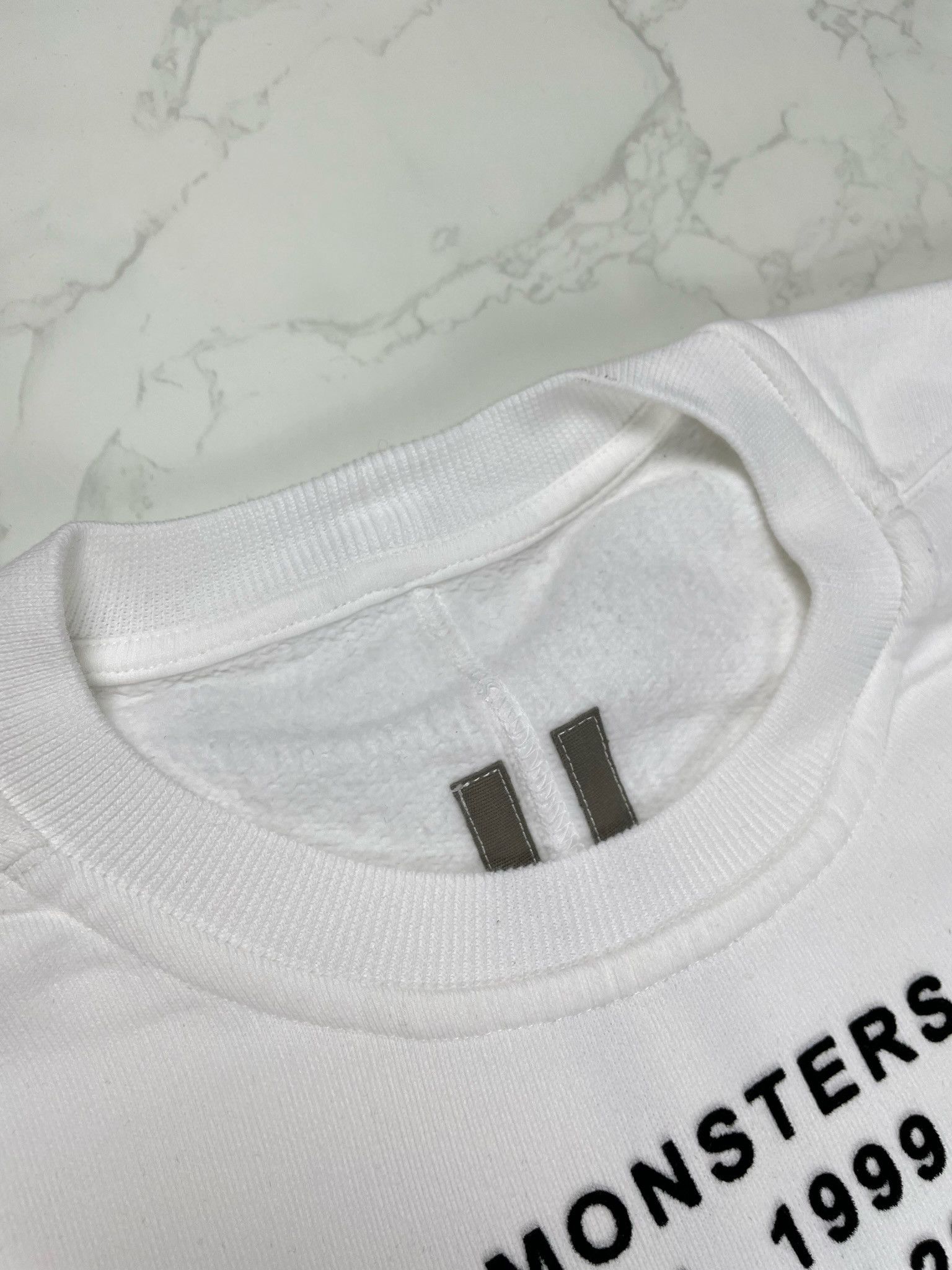 Rick Owens × Rick Owens Drkshdw 🔥65% OFF🔥 [SALE] Rick Owens Velvet Applique Sweatshirt Size US S / EU 44-46 / 1 - 9 Thumbnail