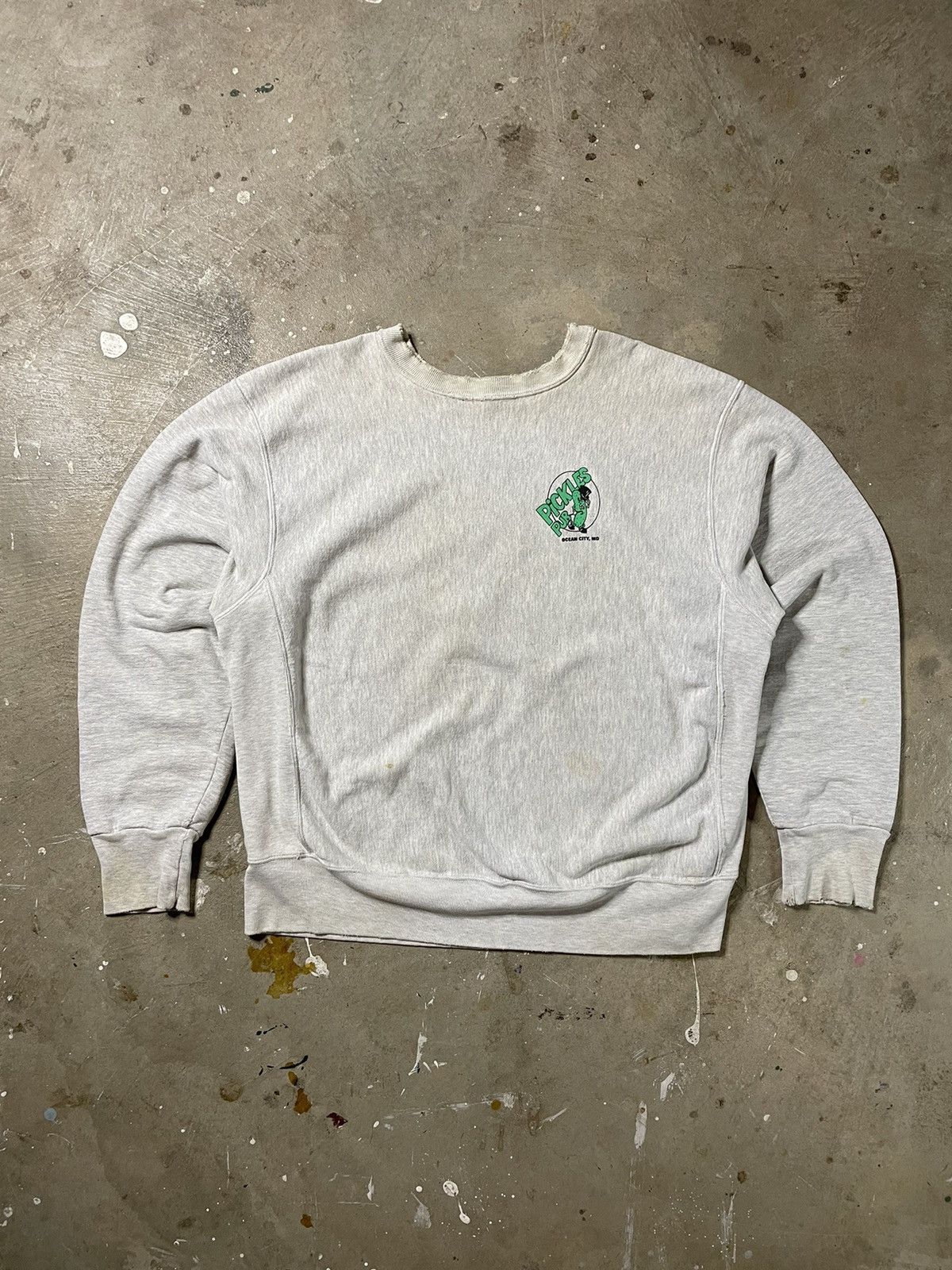 Vintage Rare Vintage Pickles Pub Sweatshirt Size US L / EU 52-54 / 3 - 2 Thumbnail