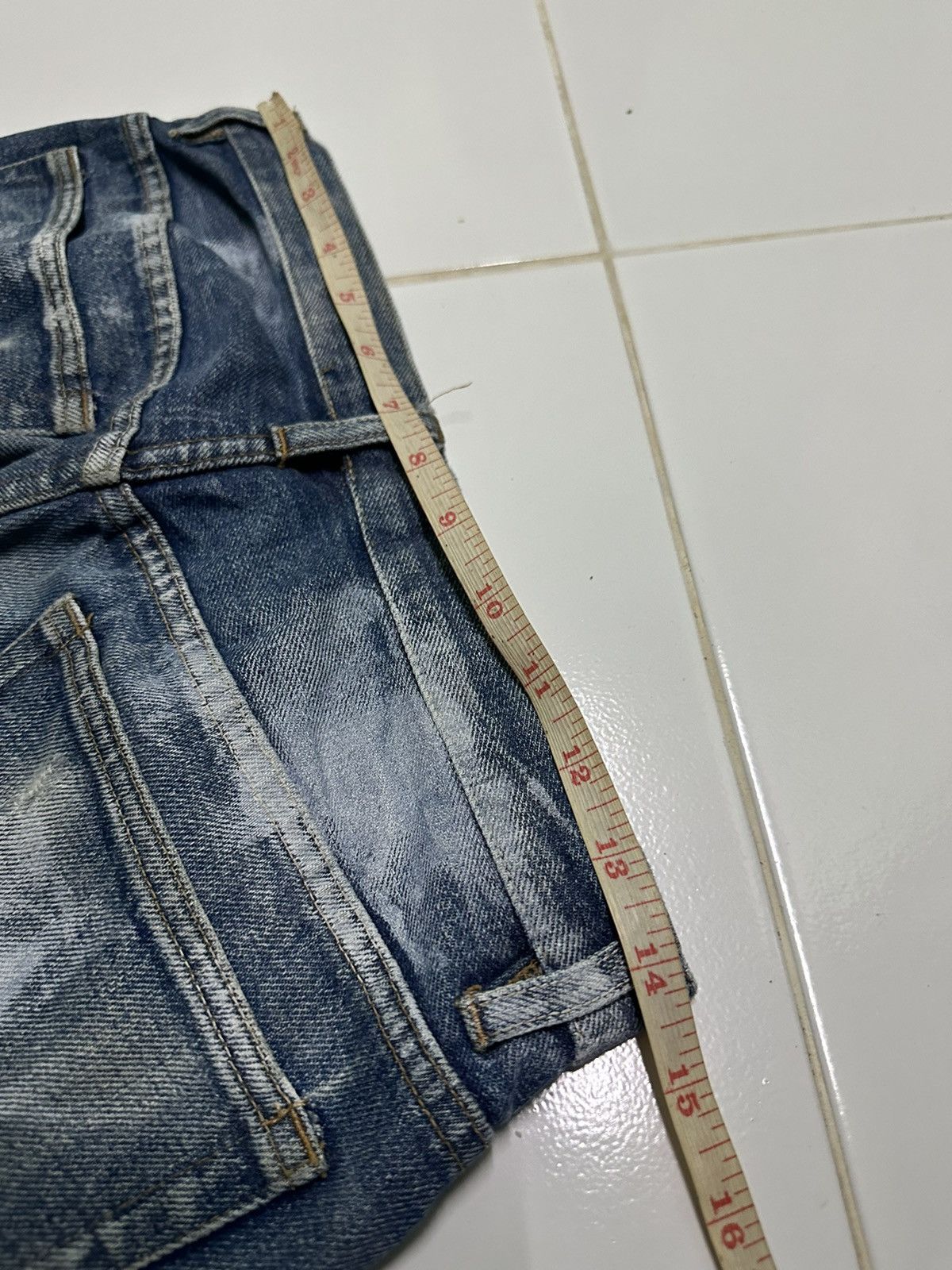 A.P.C. Vintage A.P.C custom paint selvedge denim jeans Size US 28 / EU 44 - 6 Thumbnail