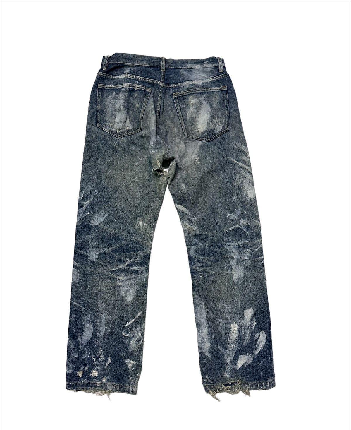 A.P.C. Vintage A.P.C custom paint selvedge denim jeans Size US 28 / EU 44 - 3 Thumbnail