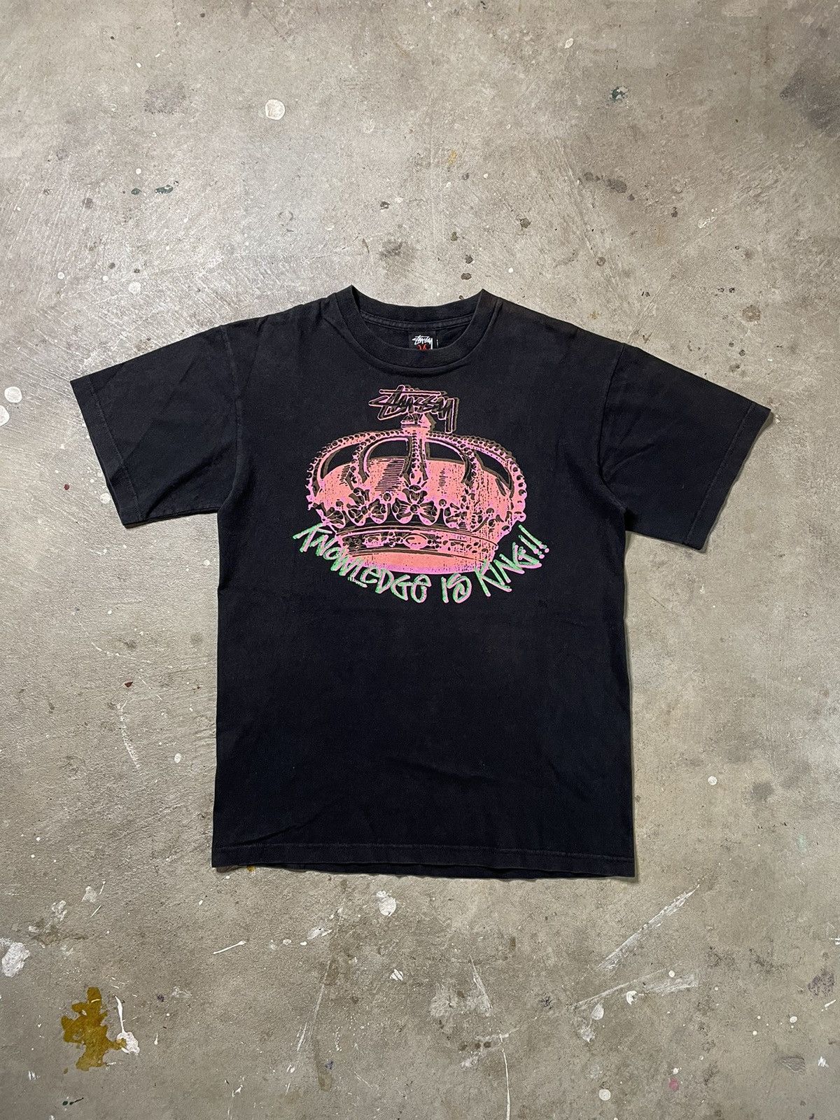 Stussy Stussy ‘Knowledge is King’ Tee | Grailed